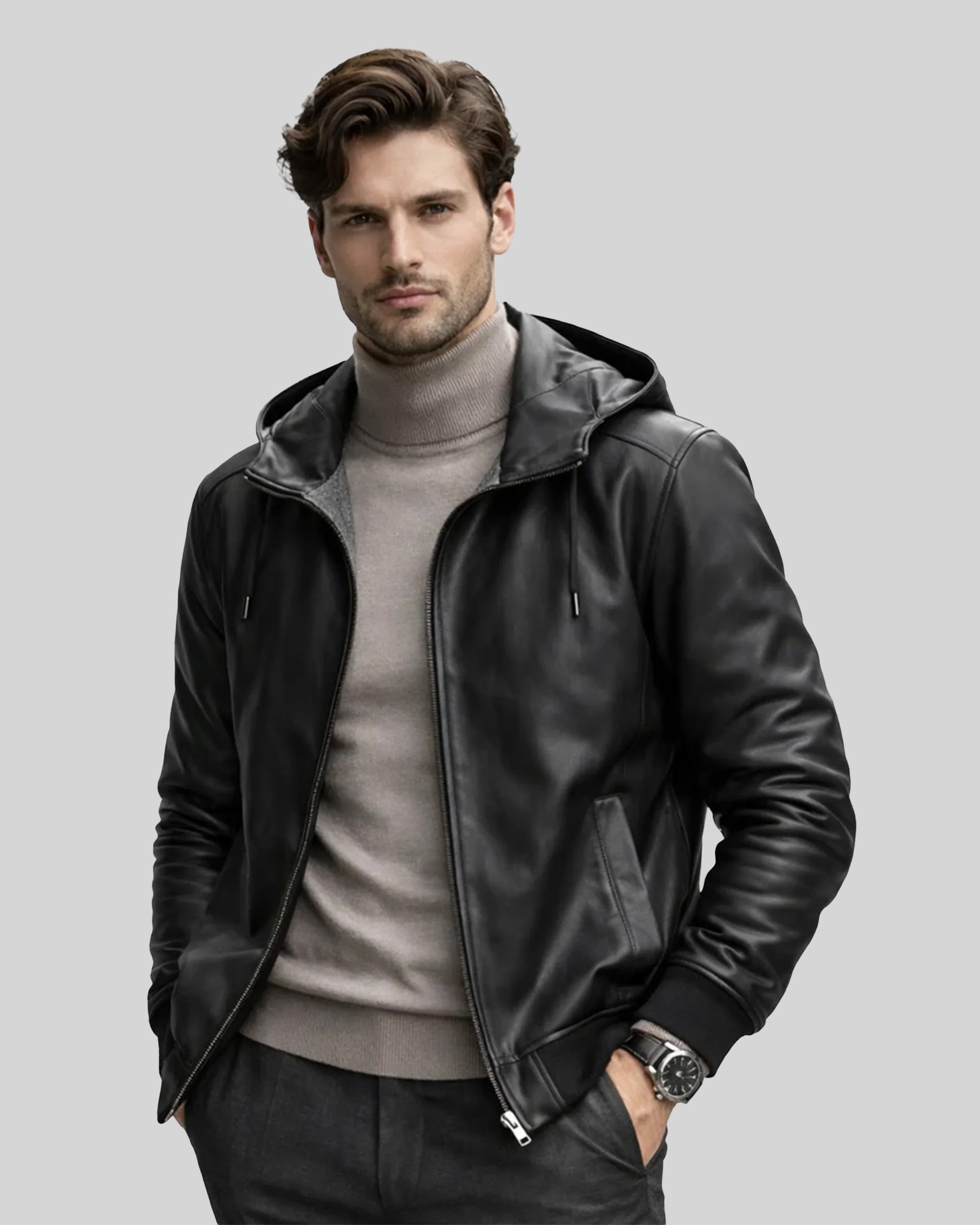 DANTE Bomber Leather Jacket