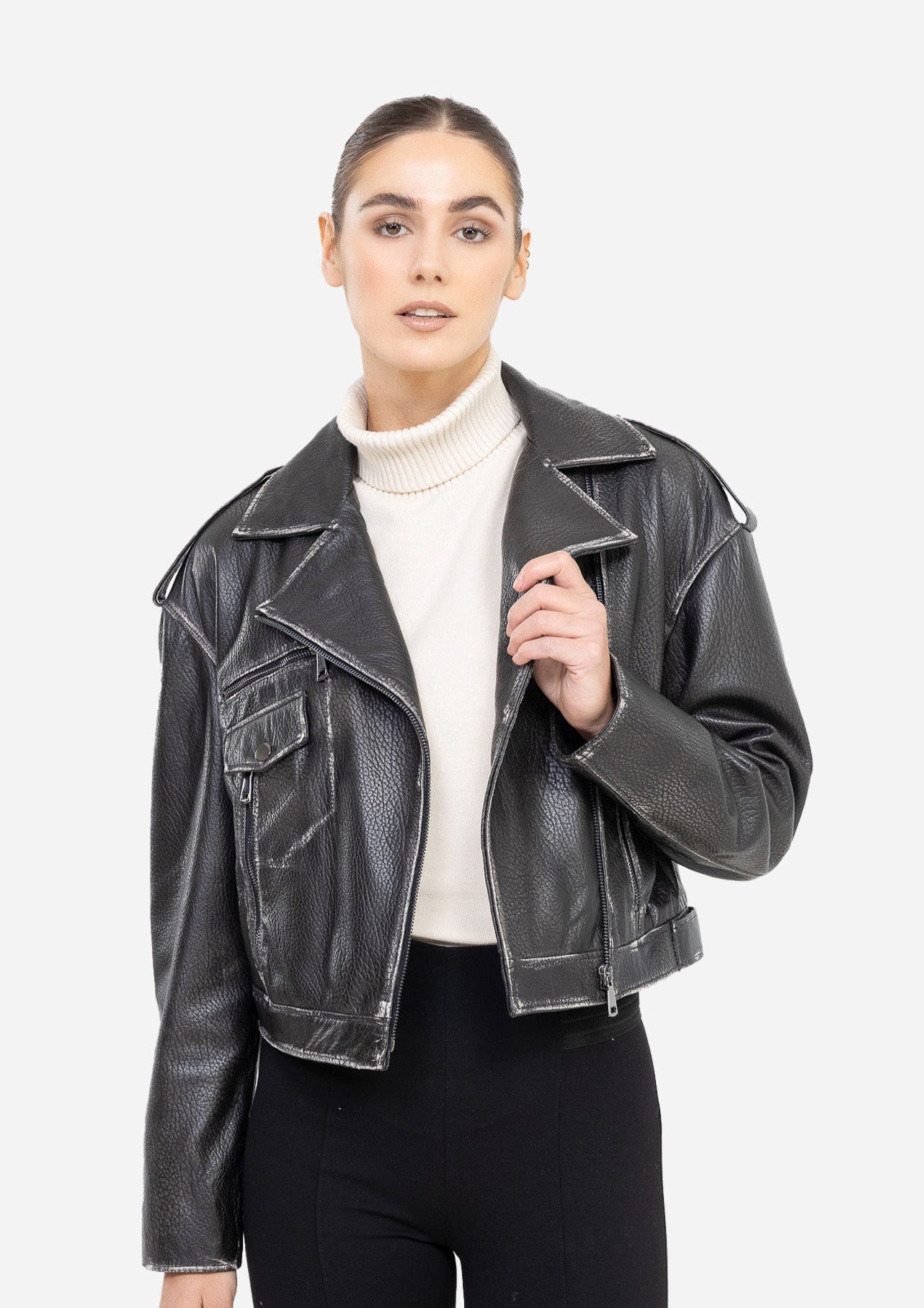 VESTE DE MOTARD SONIA