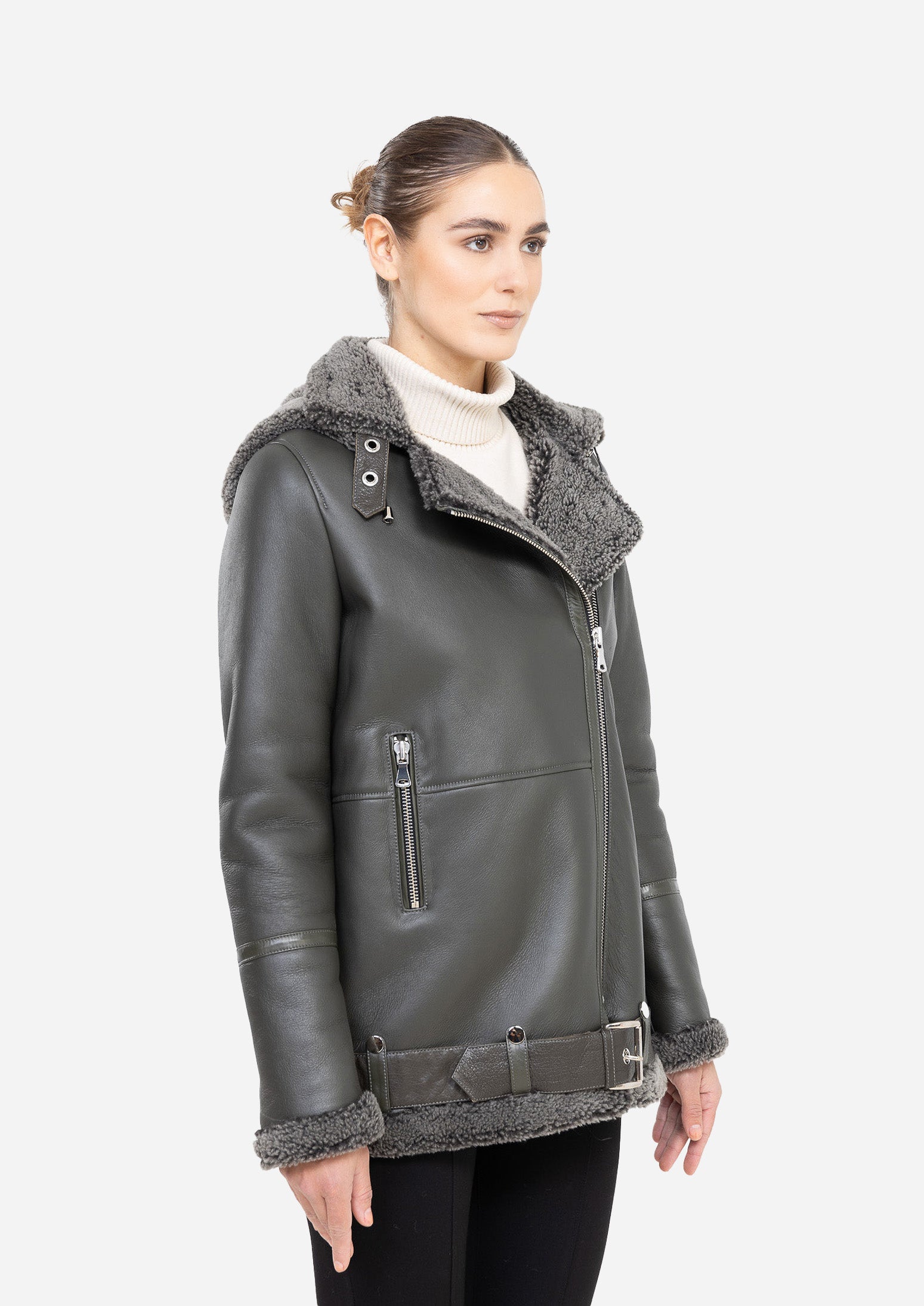 VESTE EN PEAU DE PEAU ALICE