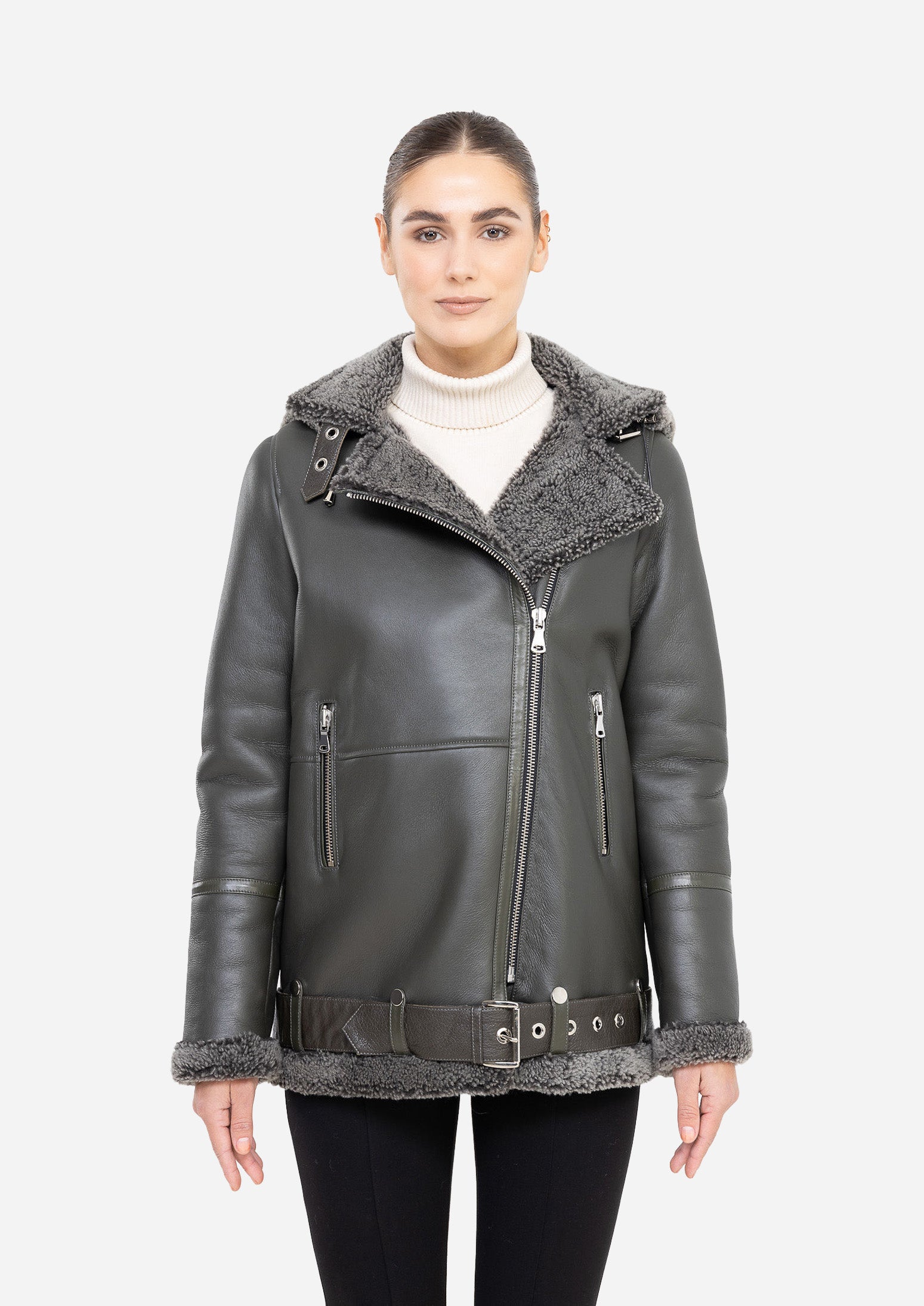 VESTE EN PEAU DE PEAU ALICE