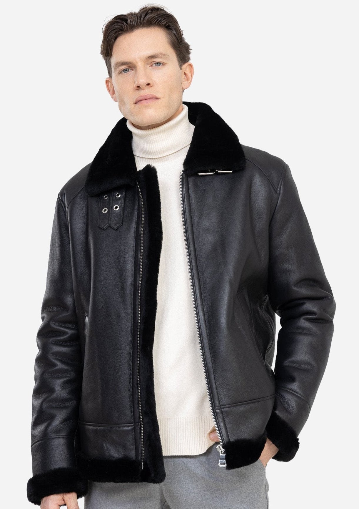 PILOT MEN'S SHEARLING JACKET
