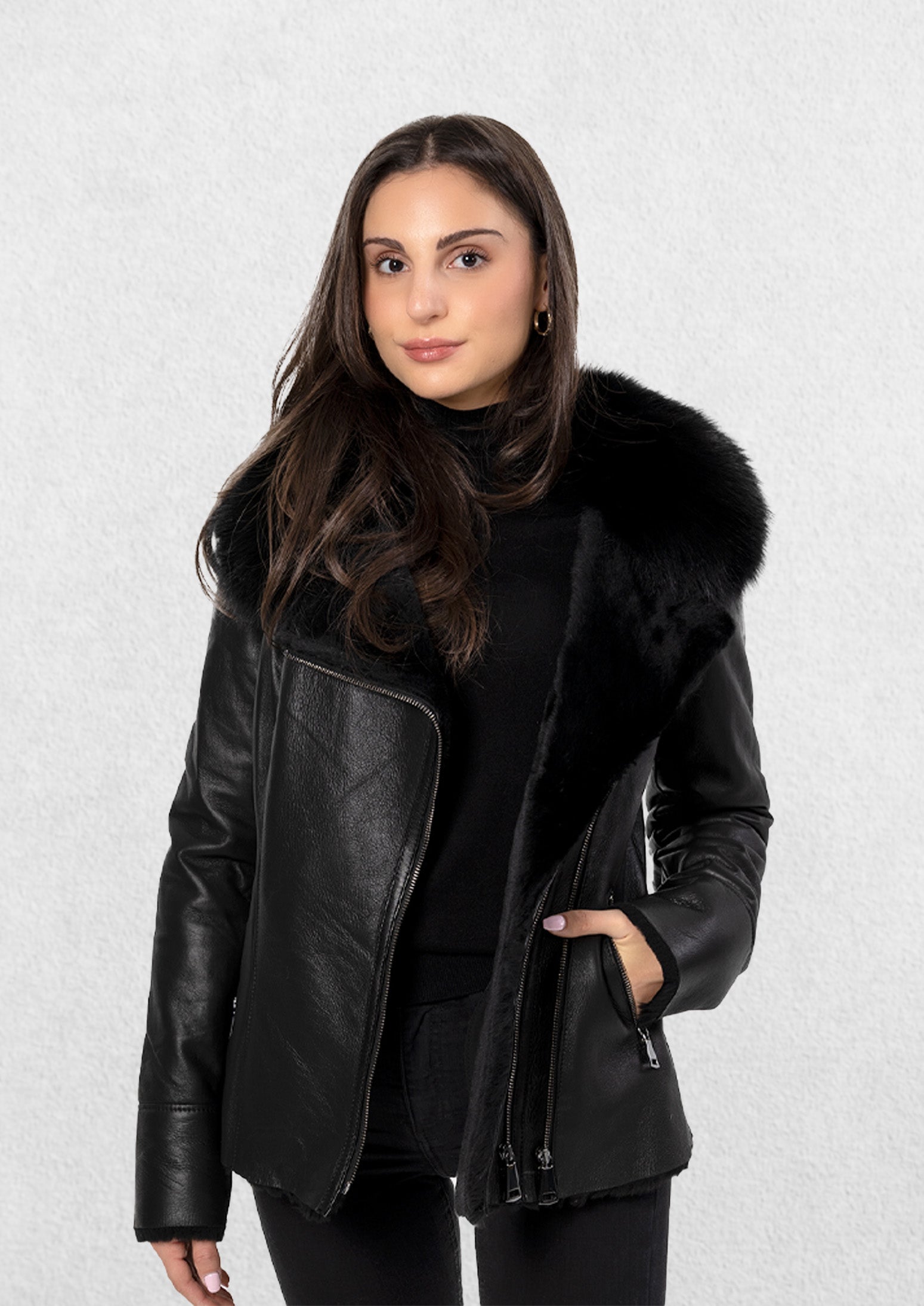 Aliciya Real Shearling Jacket