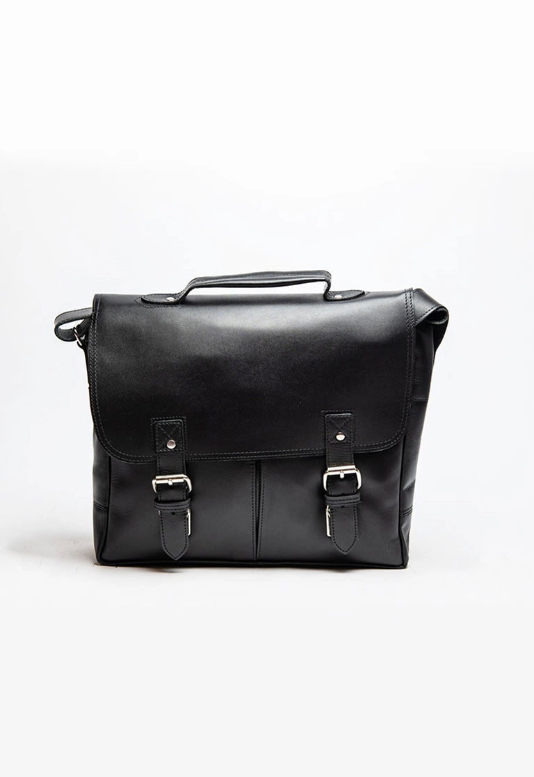 Coarse Leather Messenger Bag 2.0