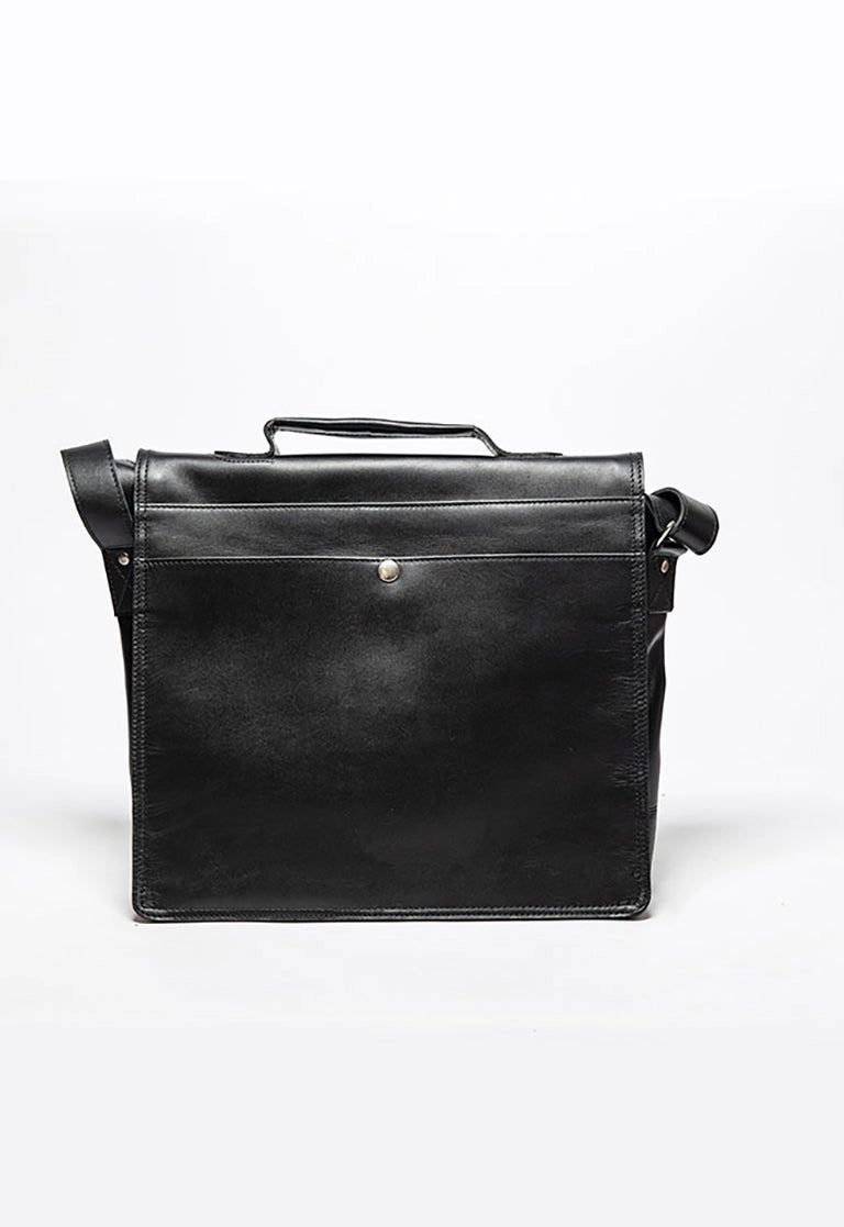 Coarse Leather Messenger Bag 2.0