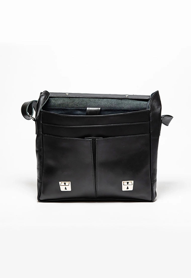 Coarse Leather Messenger Bag 2.0