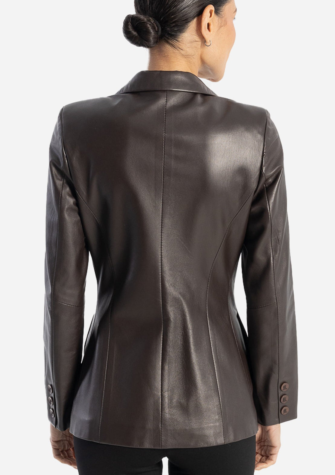 Daniela Leather Blazer