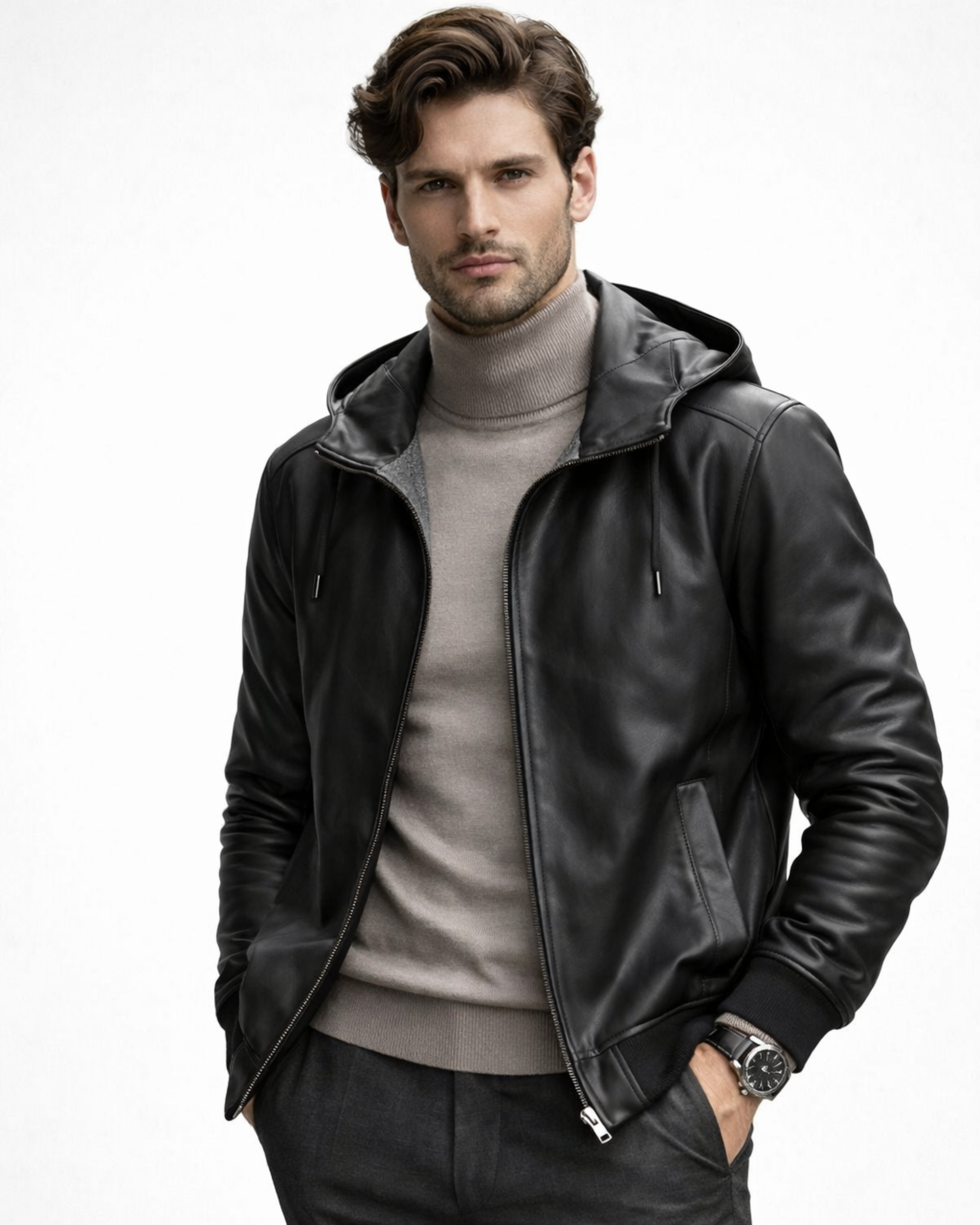 DANTE Bomber Leather Jacket