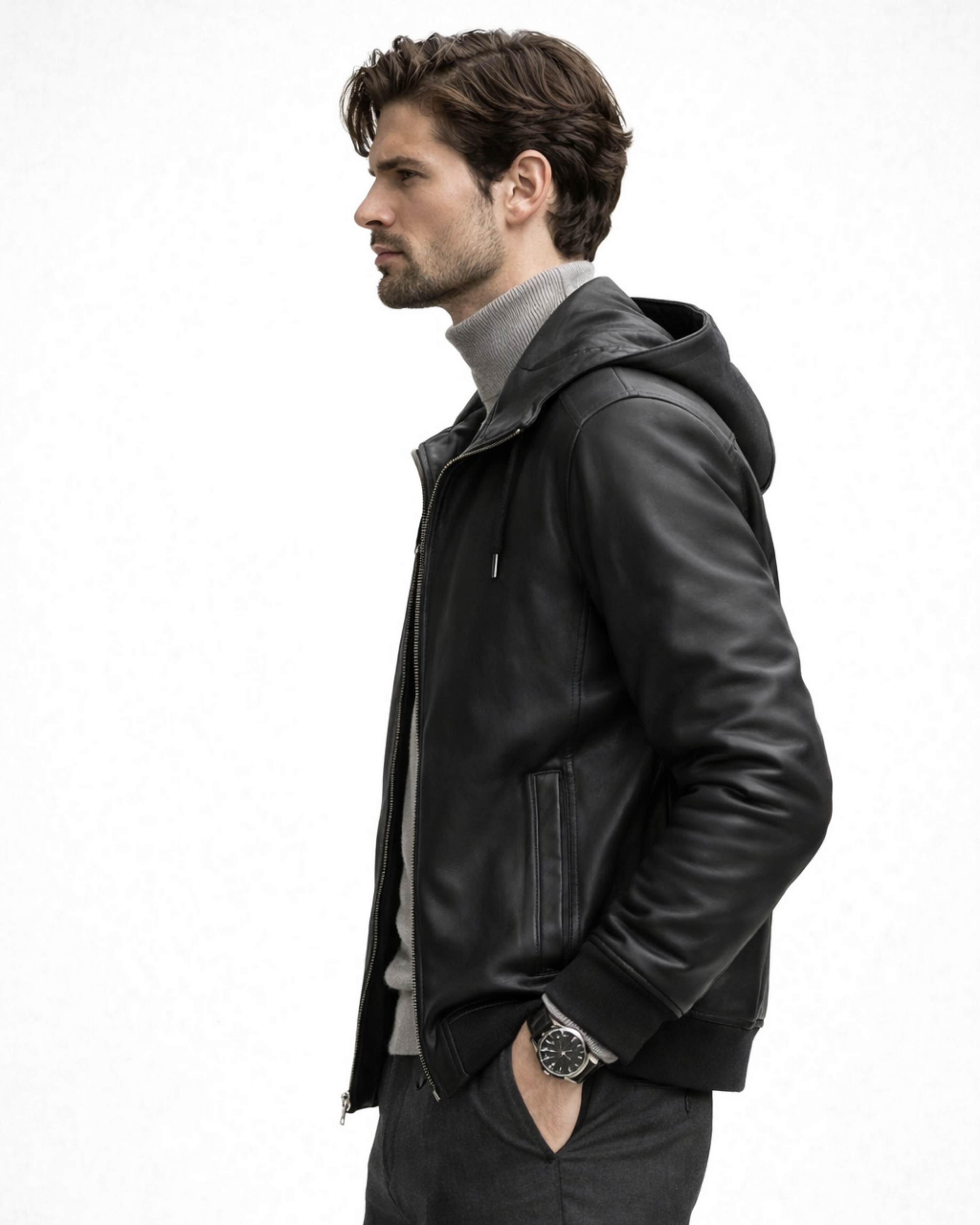 DANTE Bomber Leather Jacket