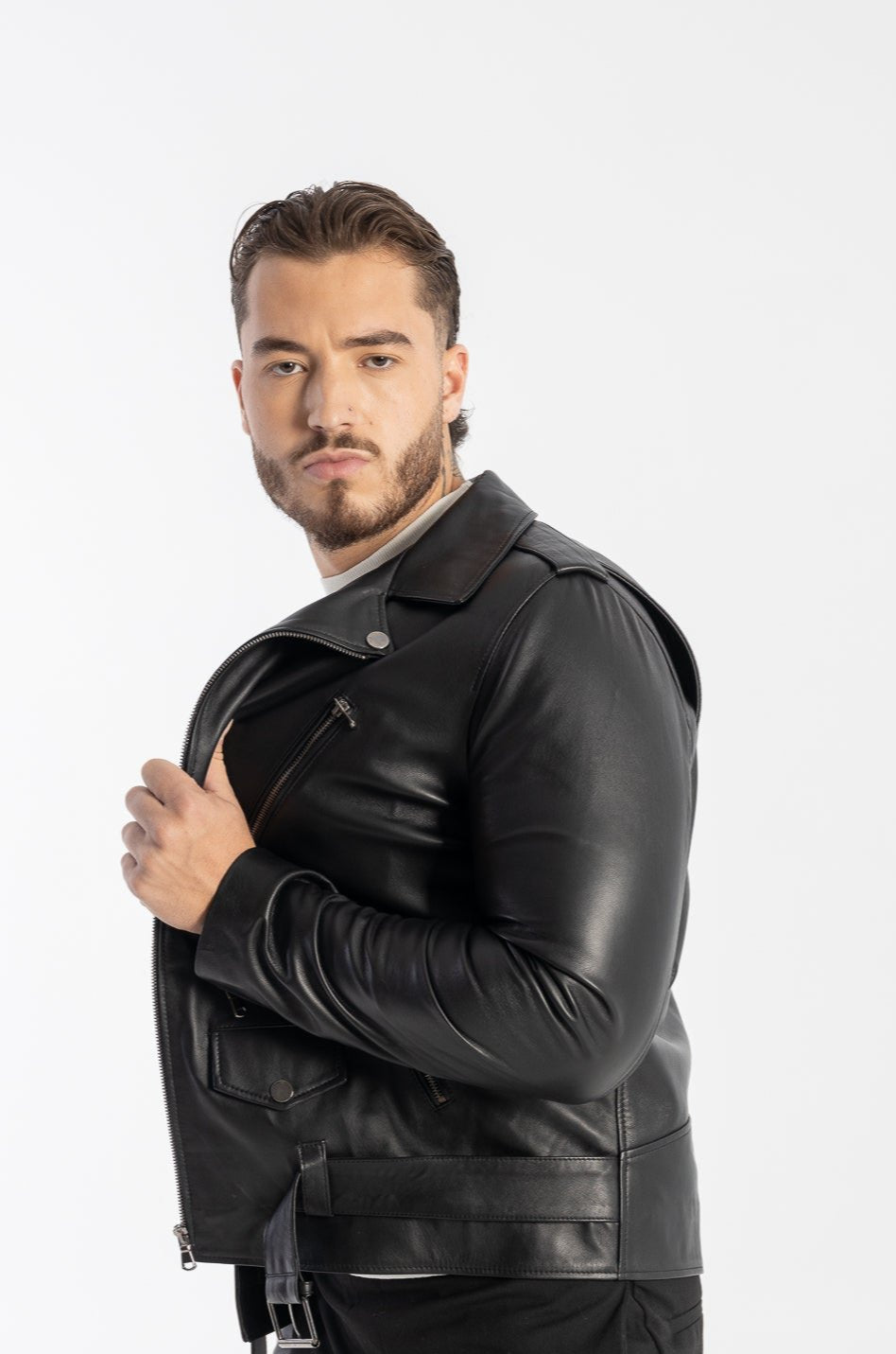 Amiri Leather Jacket