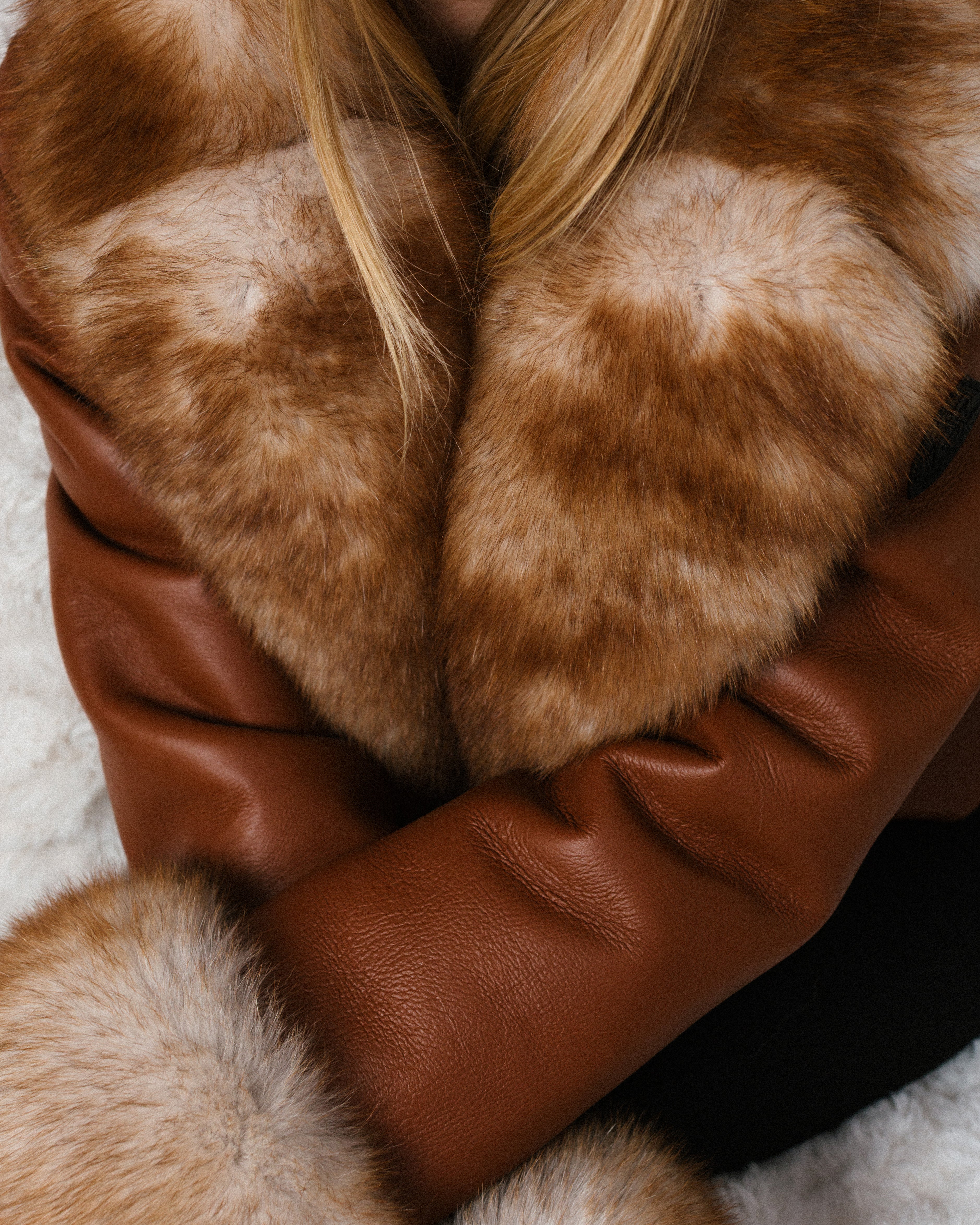 QUINN SHEARLING JACKET