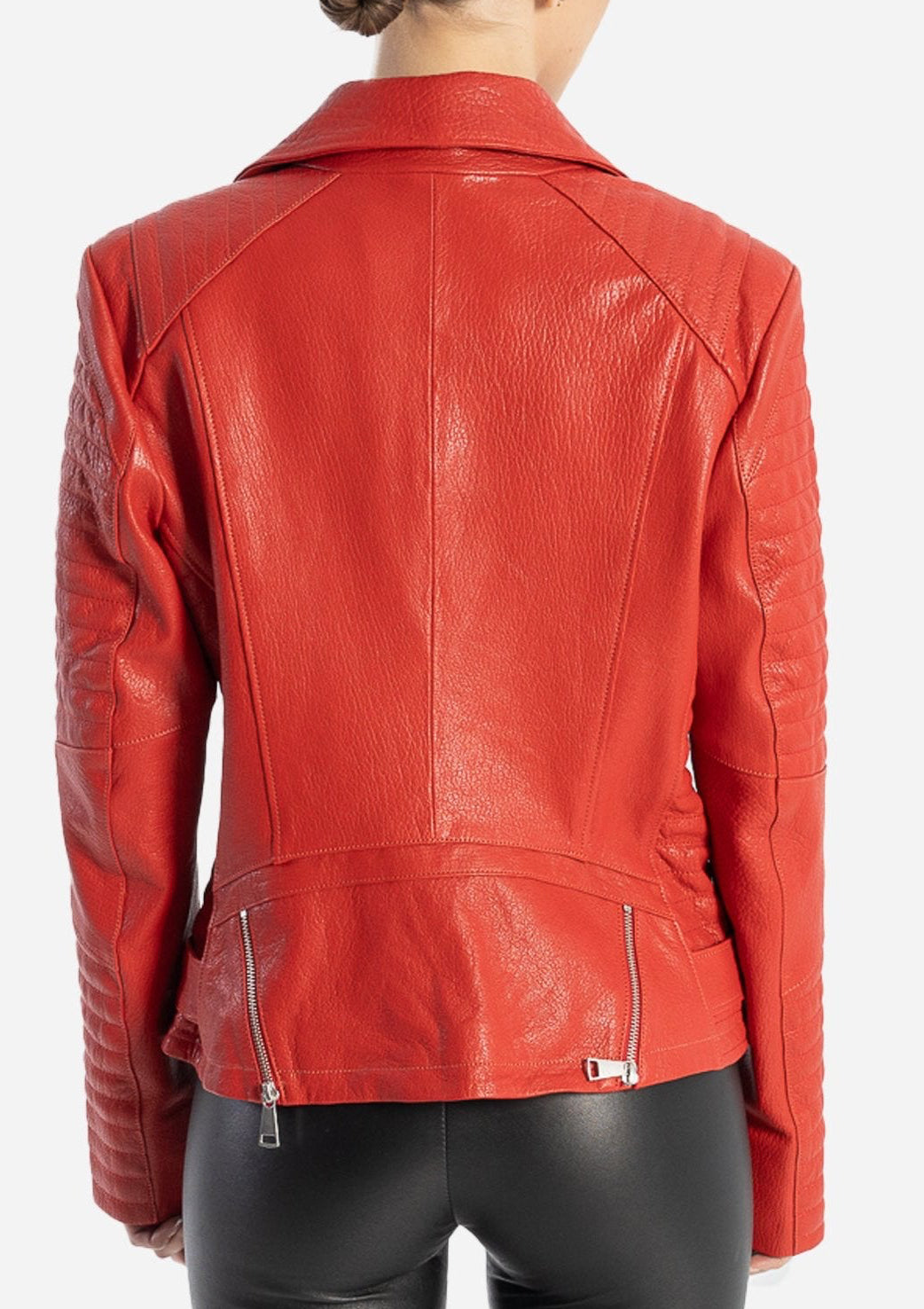 Kassandra Biker Leather Jacket