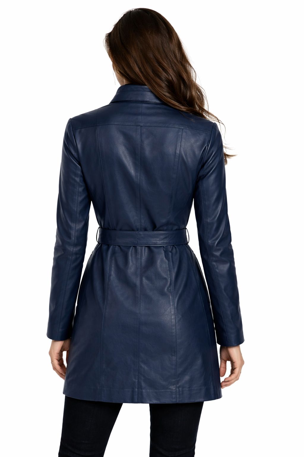 Anastasia Leather Trench