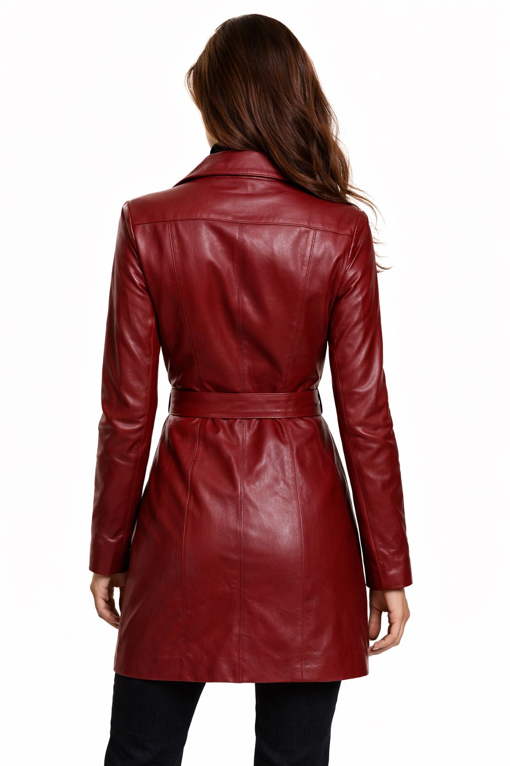 Anastasia Leather Trench