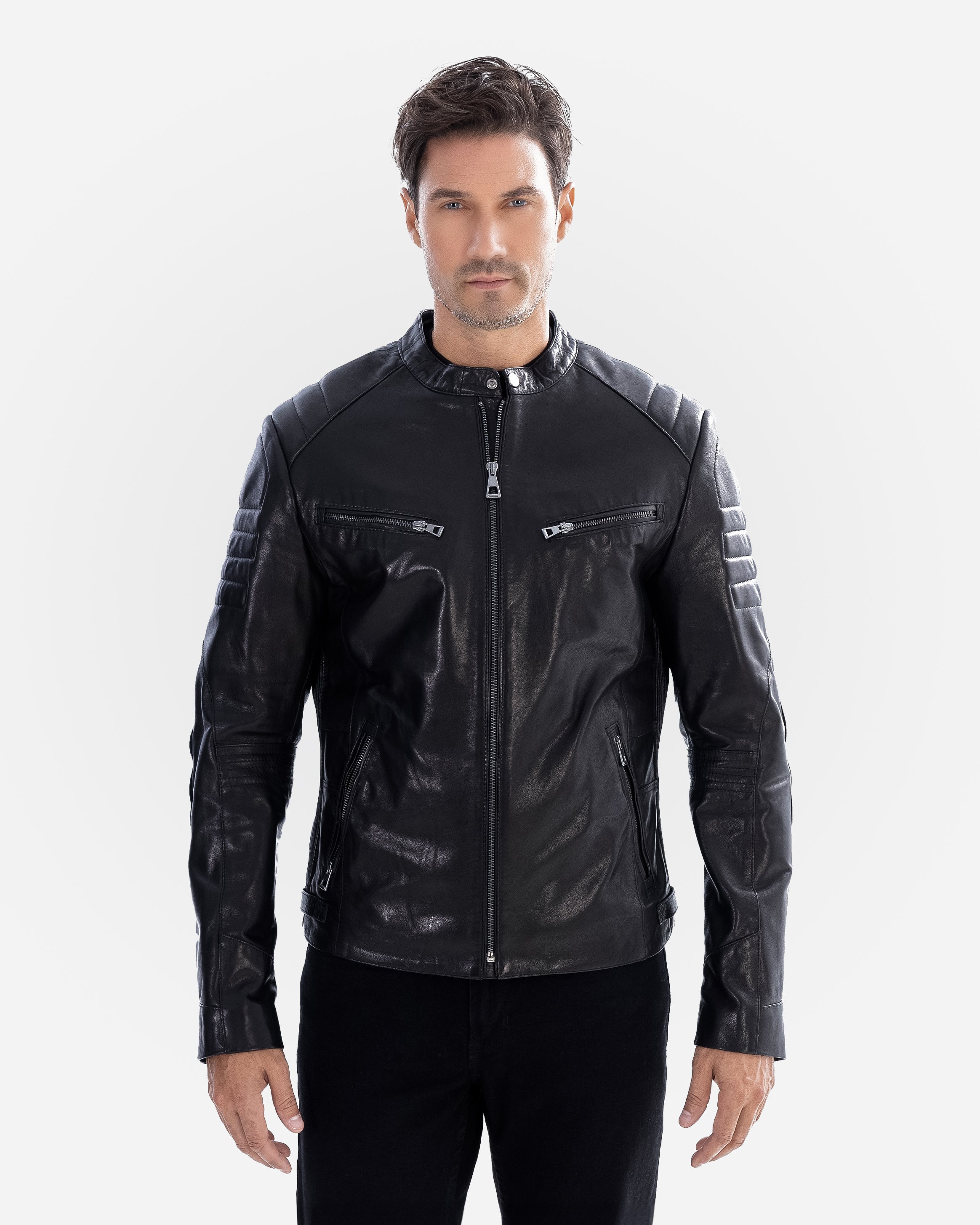 Veste en cuir Otto