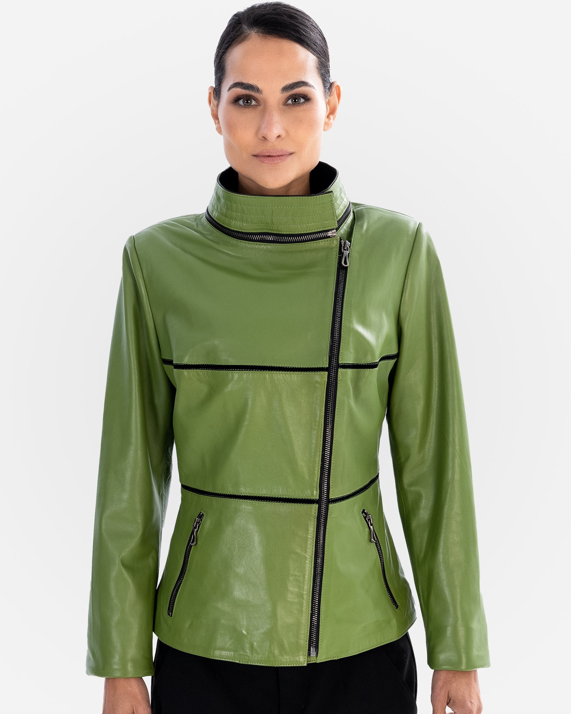 ANGELIQUE Leather Jacket