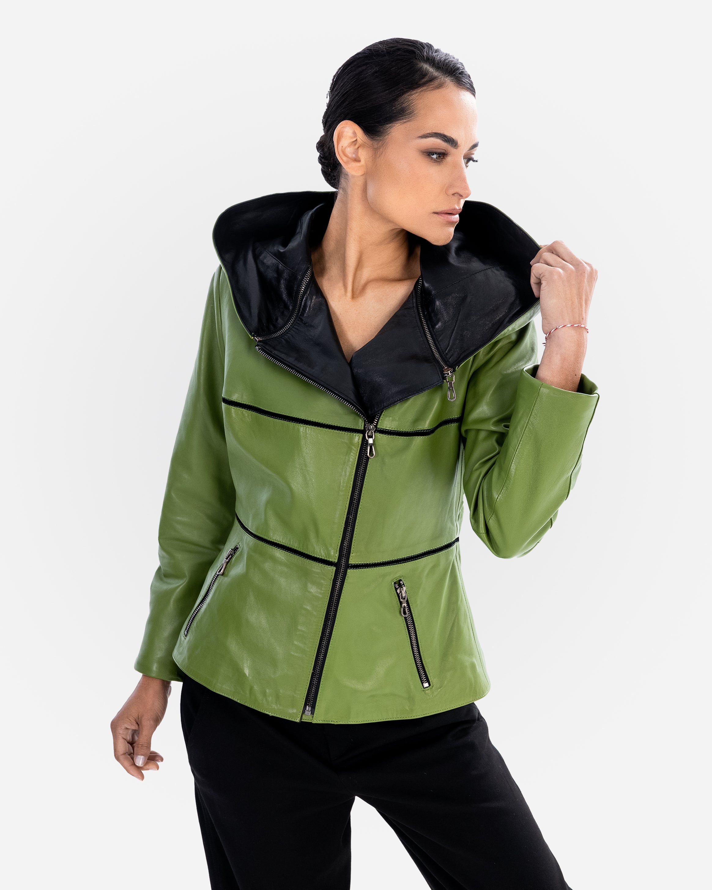 ANGELIQUE Leather Jacket