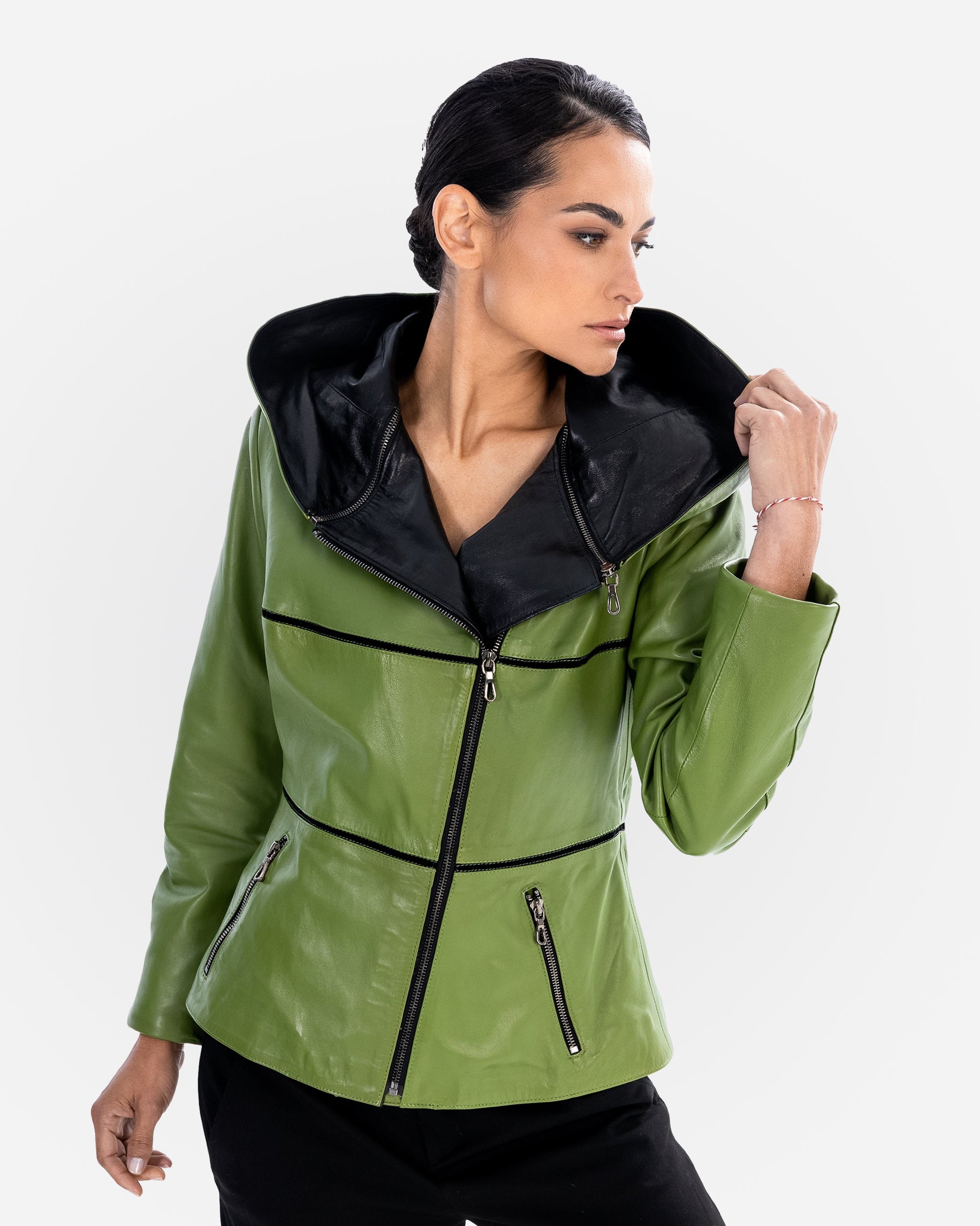 ANGELIQUE Leather Jacket