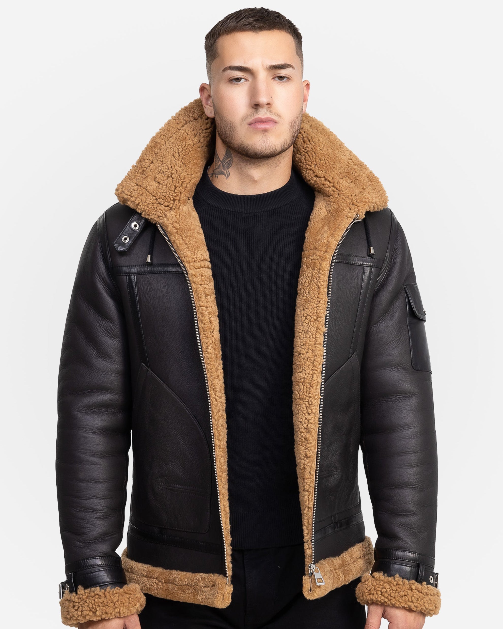 Veste en peau de mouton Travis