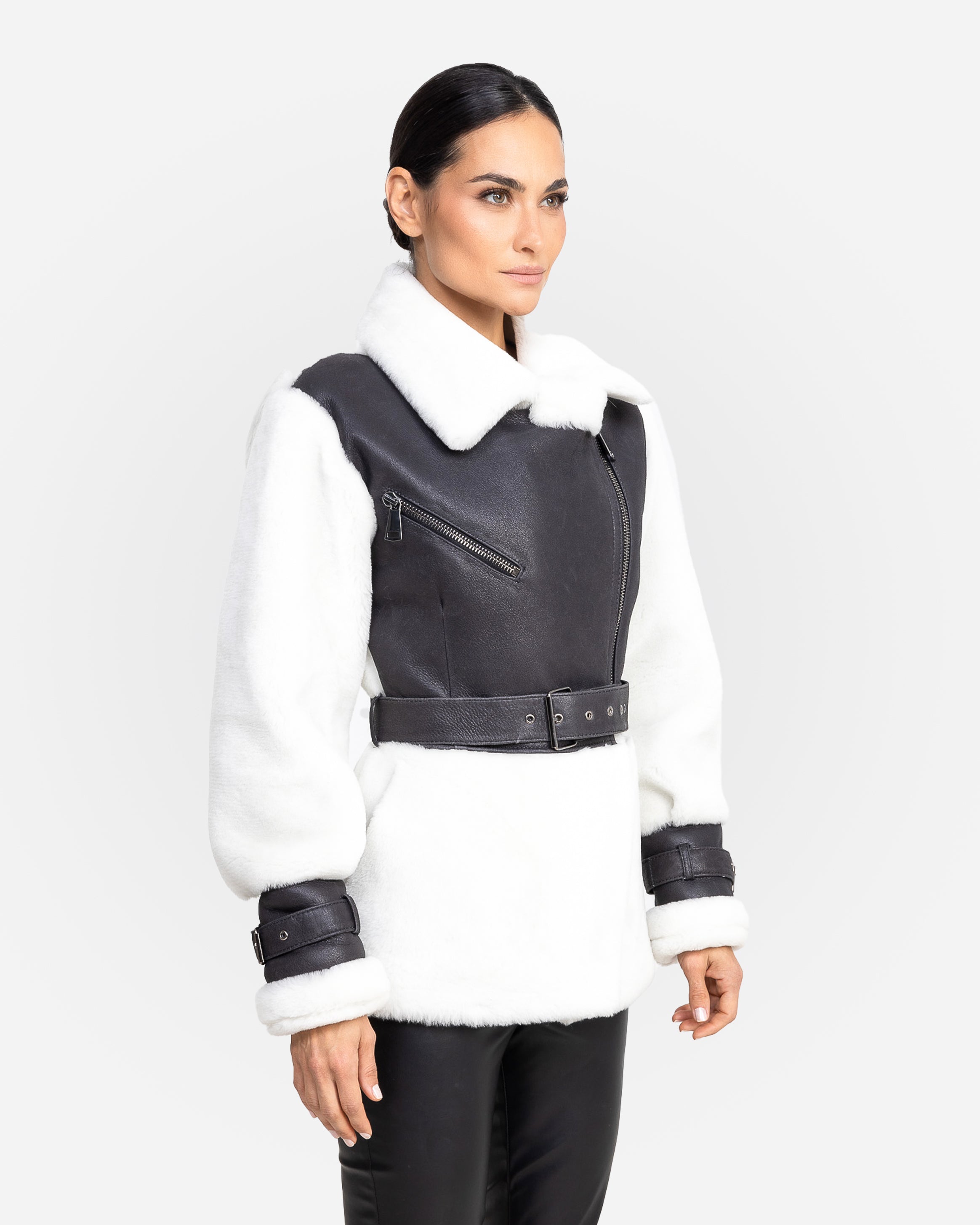 VESTE EN PEAU DE PEAU ELIZABETH