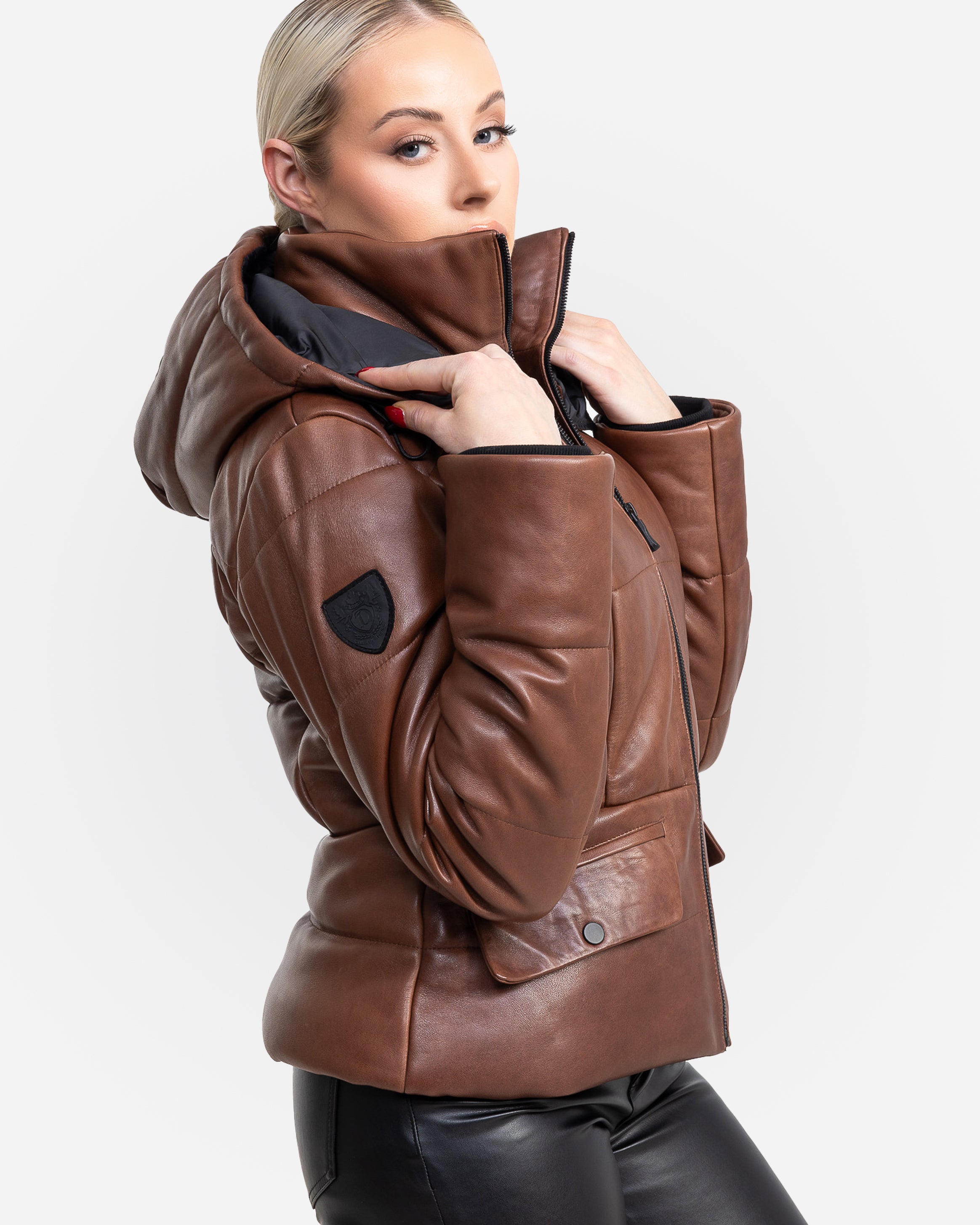 Veste en cuir Chloé