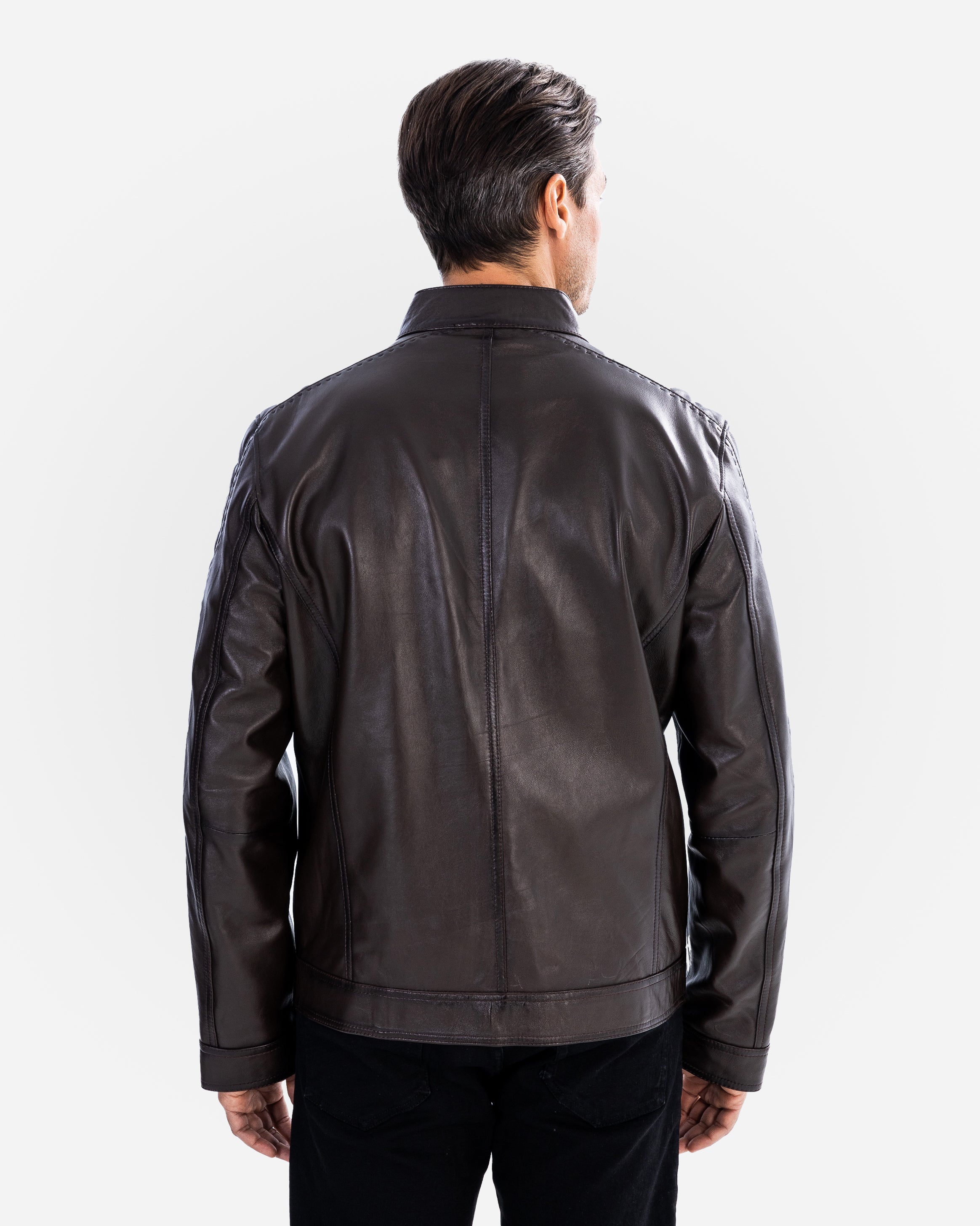 Veste en cuir Loukas
