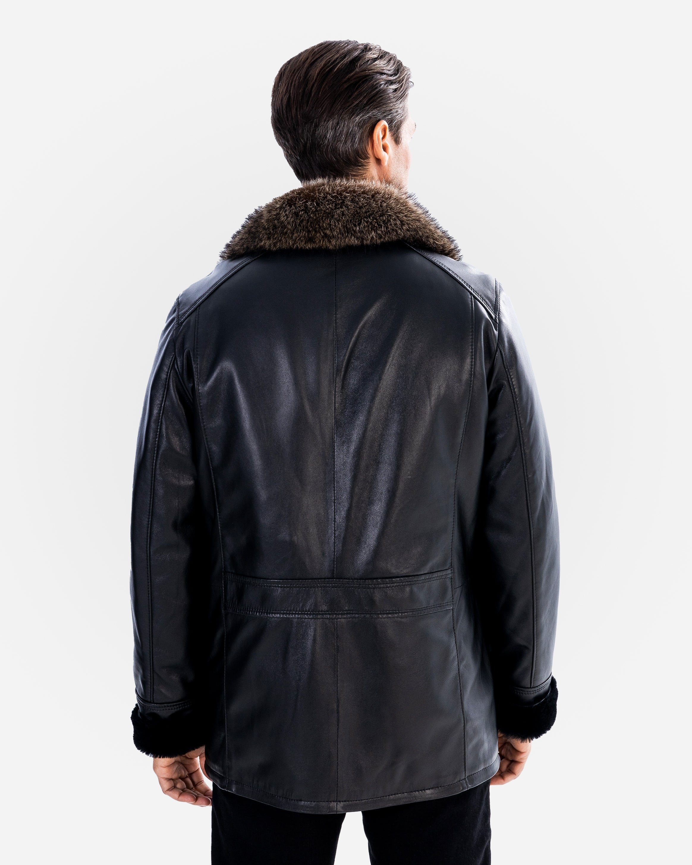BRAD MEN'S SHEARLING JACKET