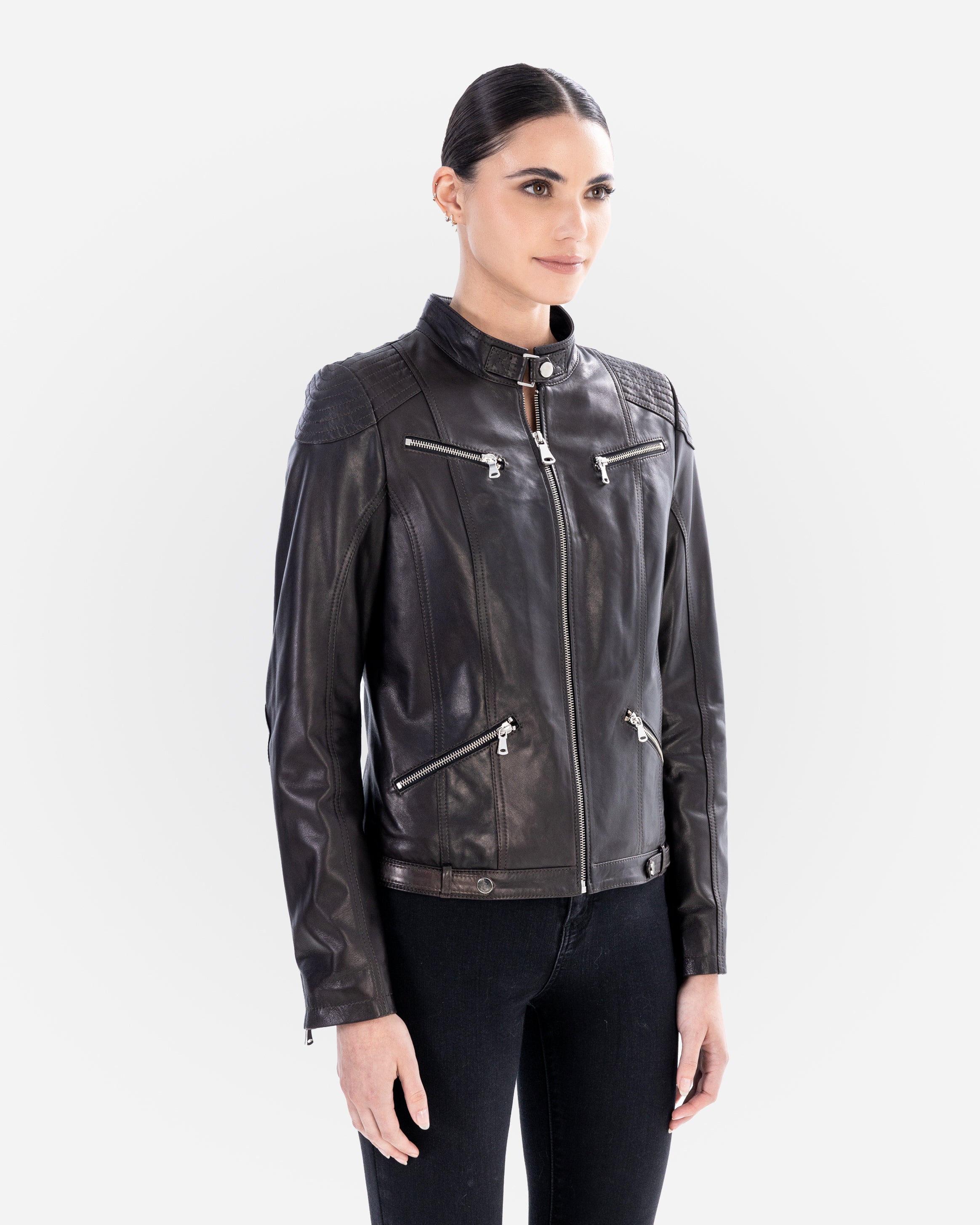 Alexa Leather Jacket