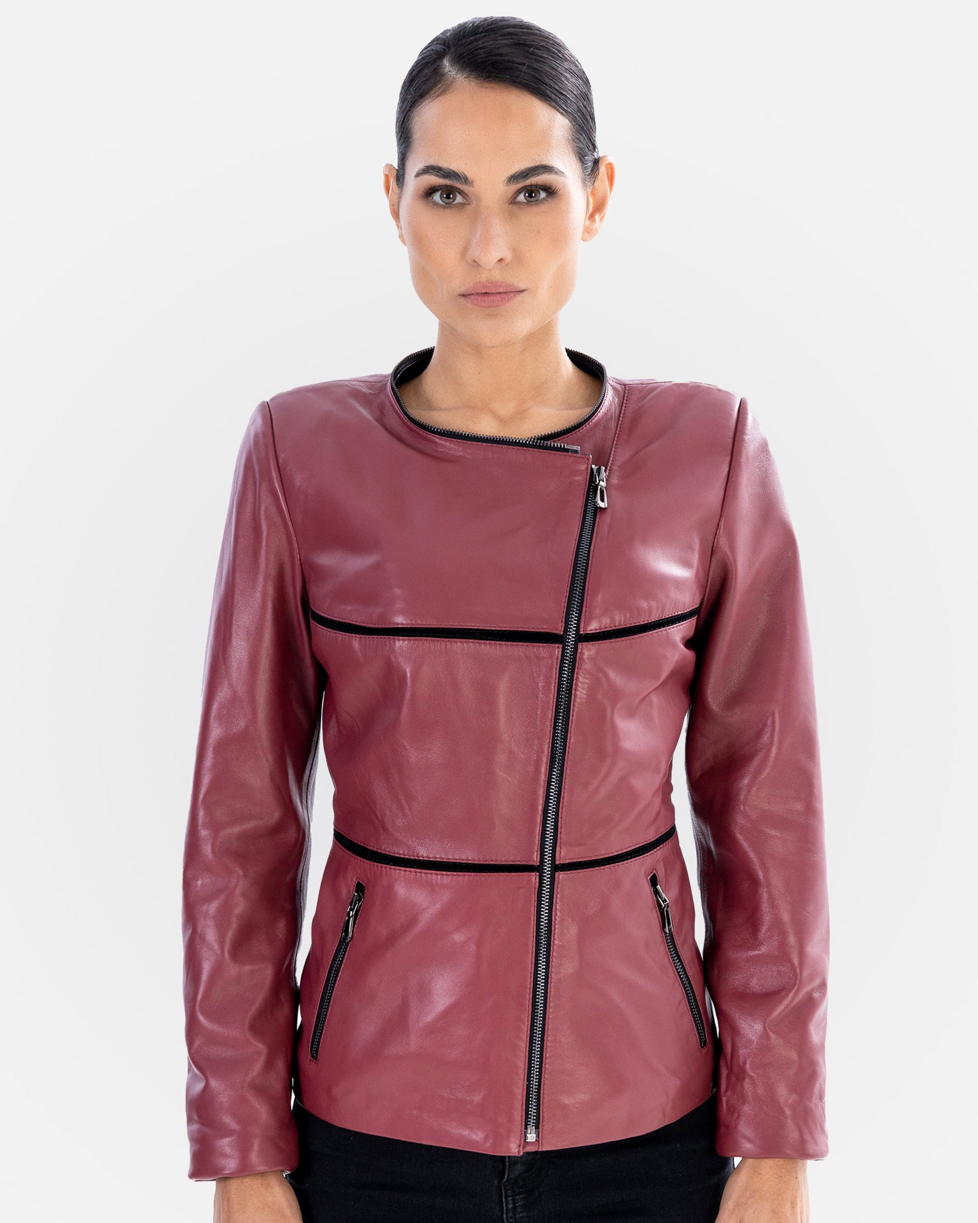 ANGELIQUE Leather Jacket