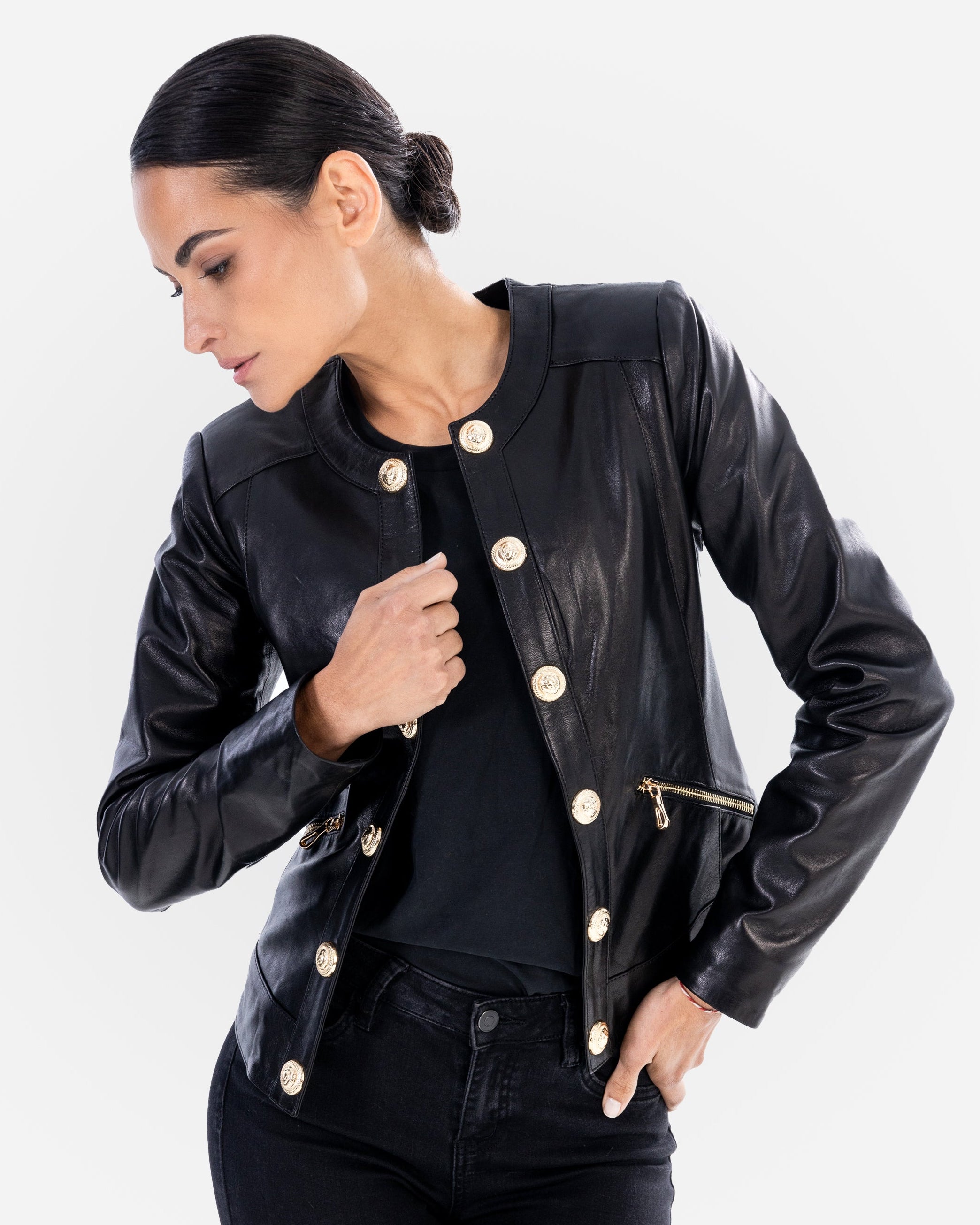 Lucia Leather jacket