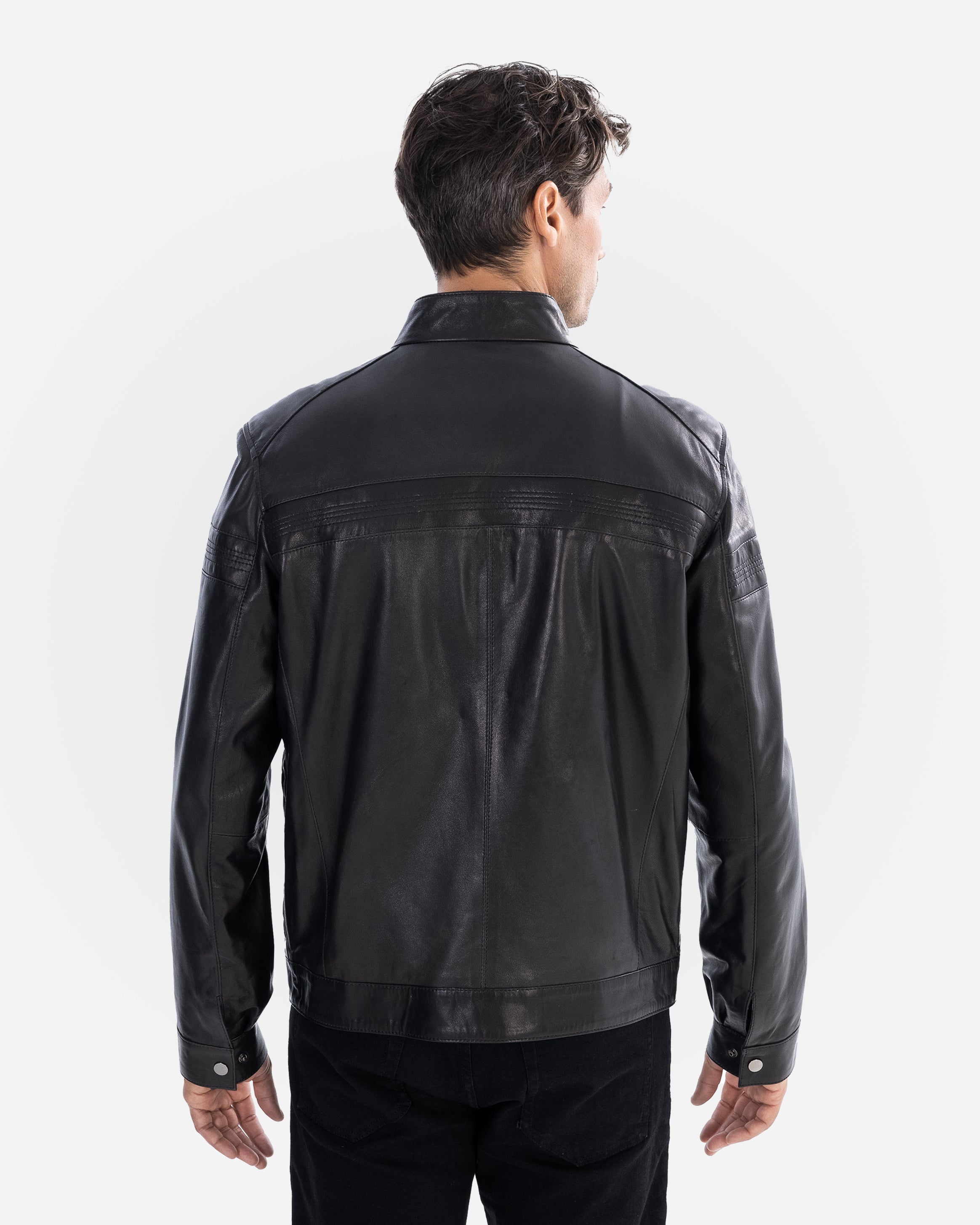 Veste en cuir Verri