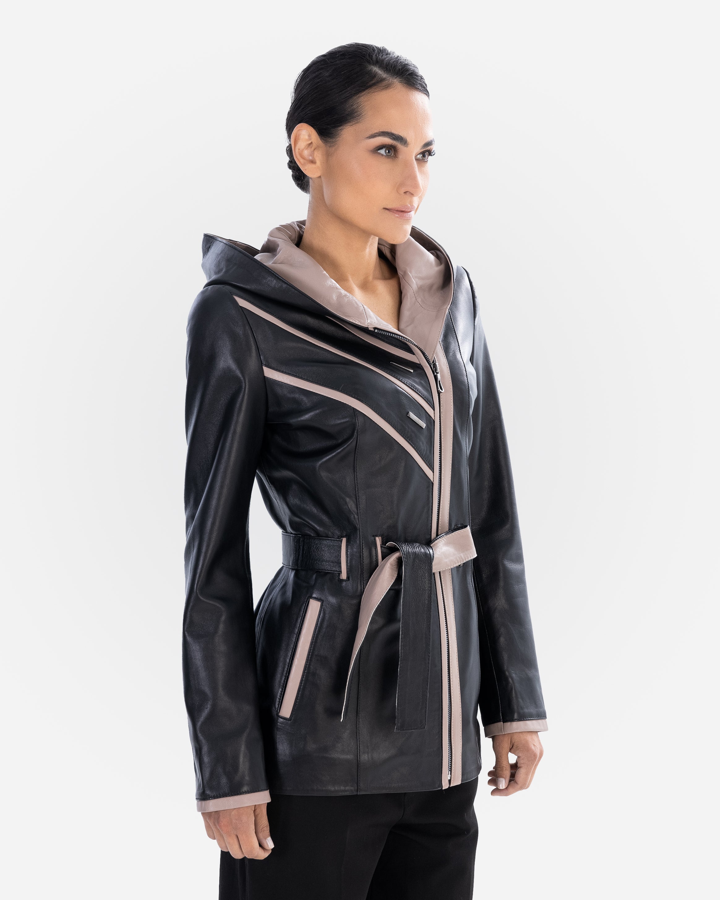 Veste en cuir Erica