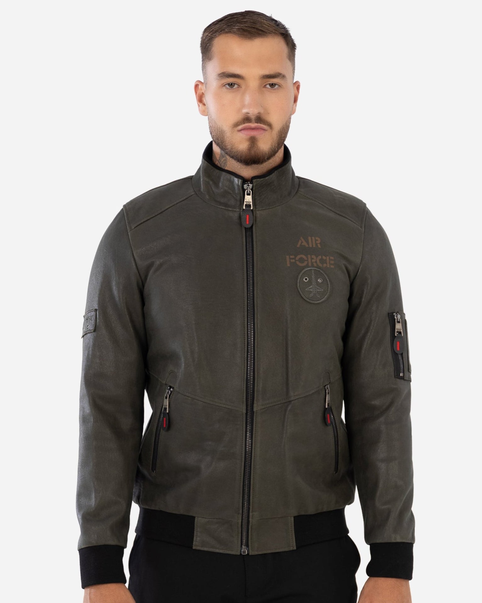 Cole Military Green Bomber Jacket