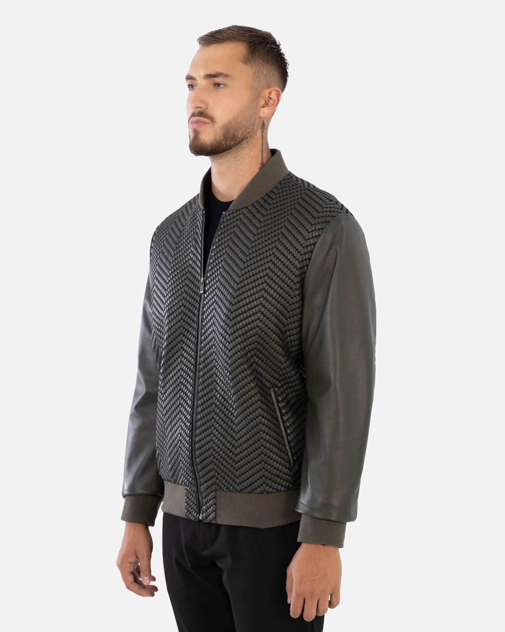 Logan bomber Leather Jacket