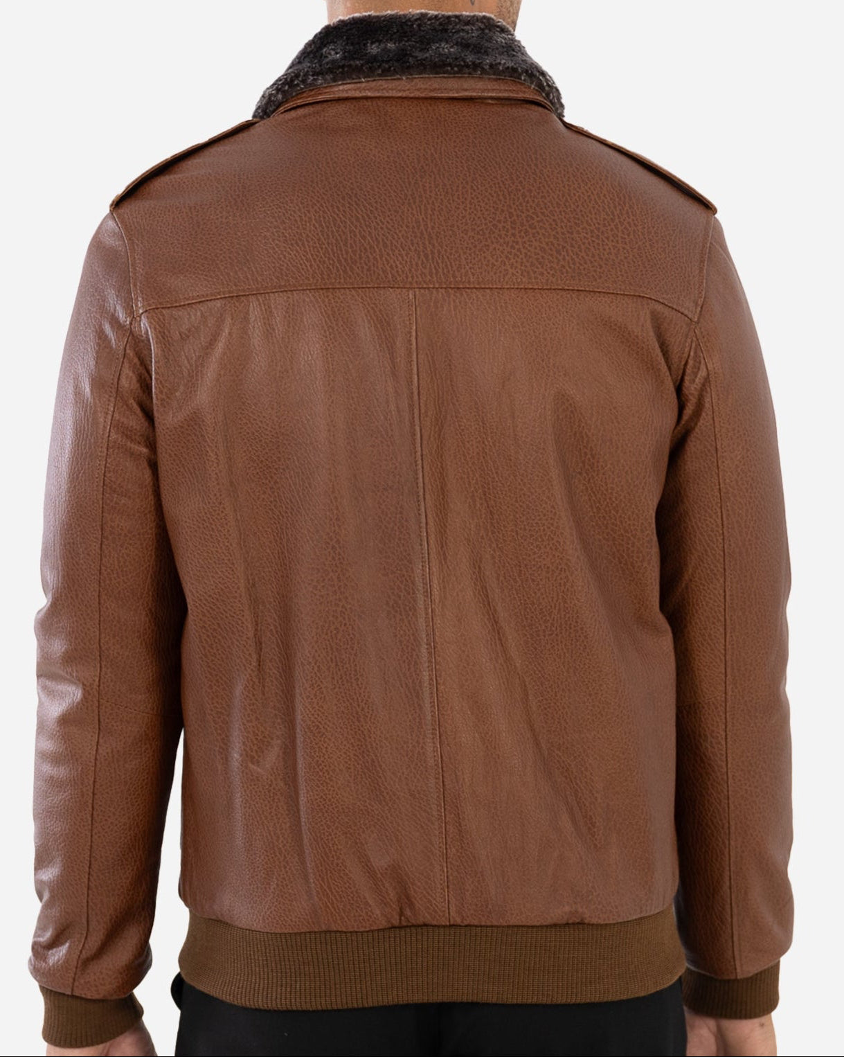 Veste en cuir aviateur Wilder