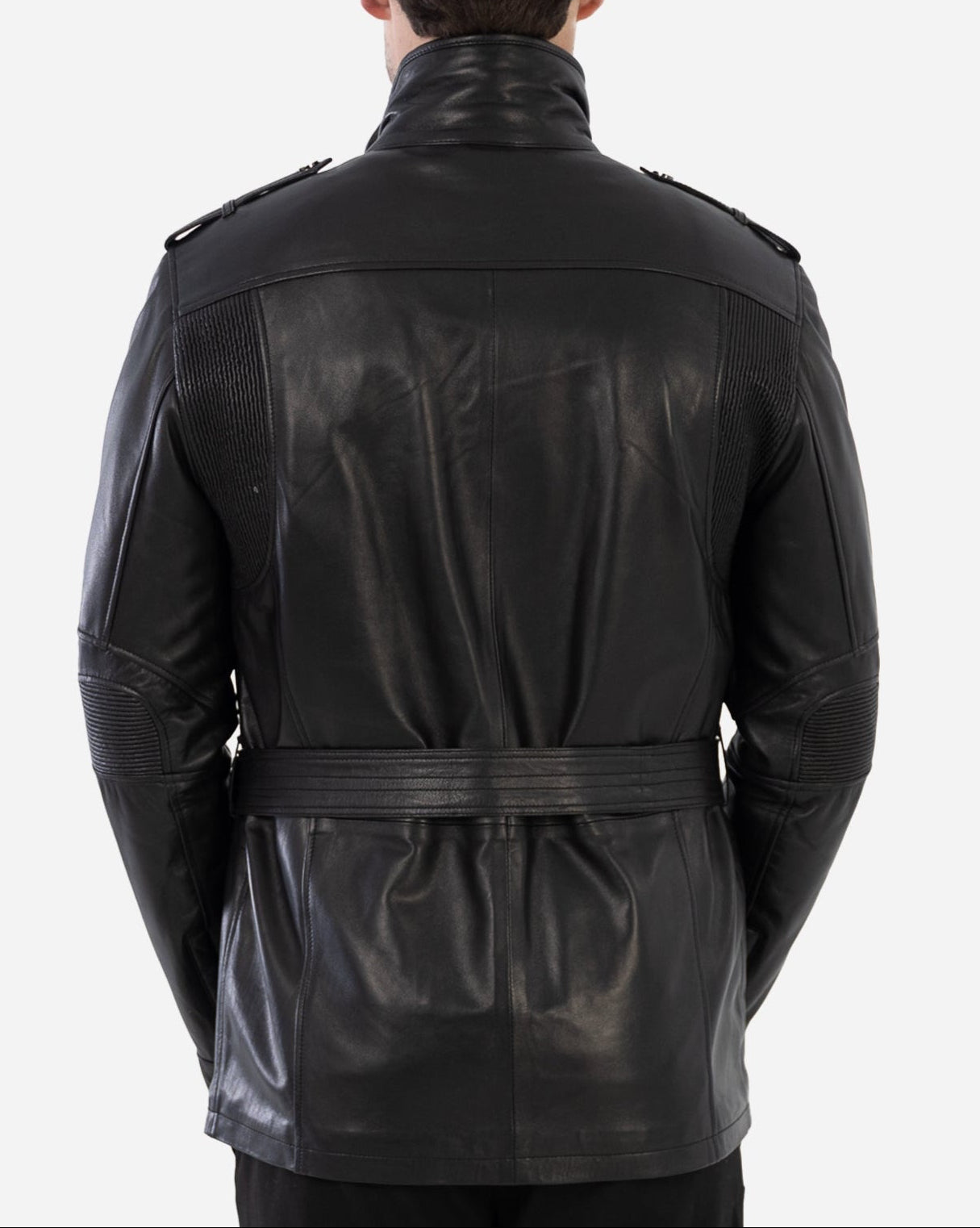 Veste en cuir RAPHAEL