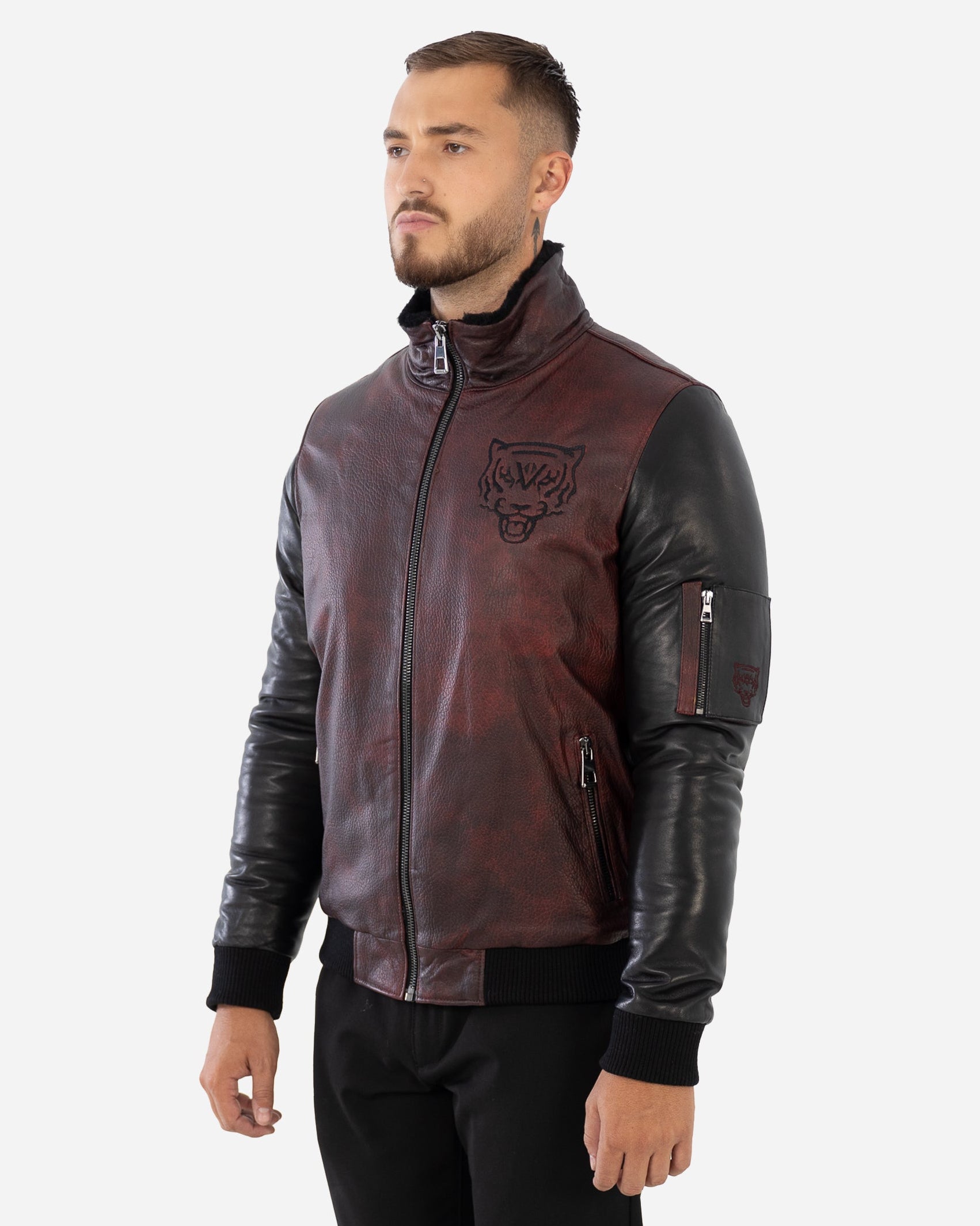 Elio Sheepskin Leather Jacket