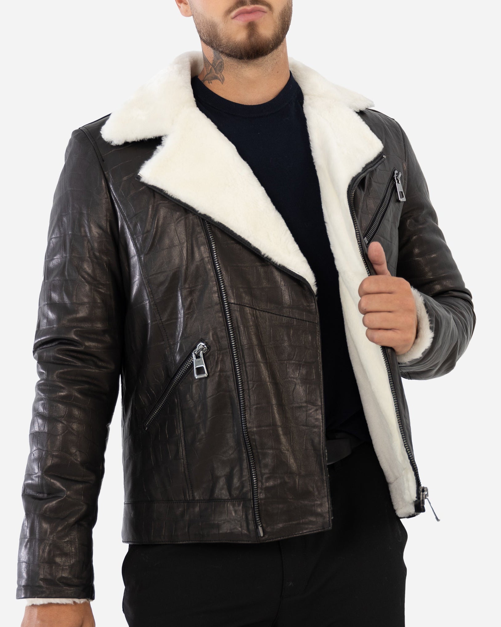 RIVER Genuine Shearling Jacket