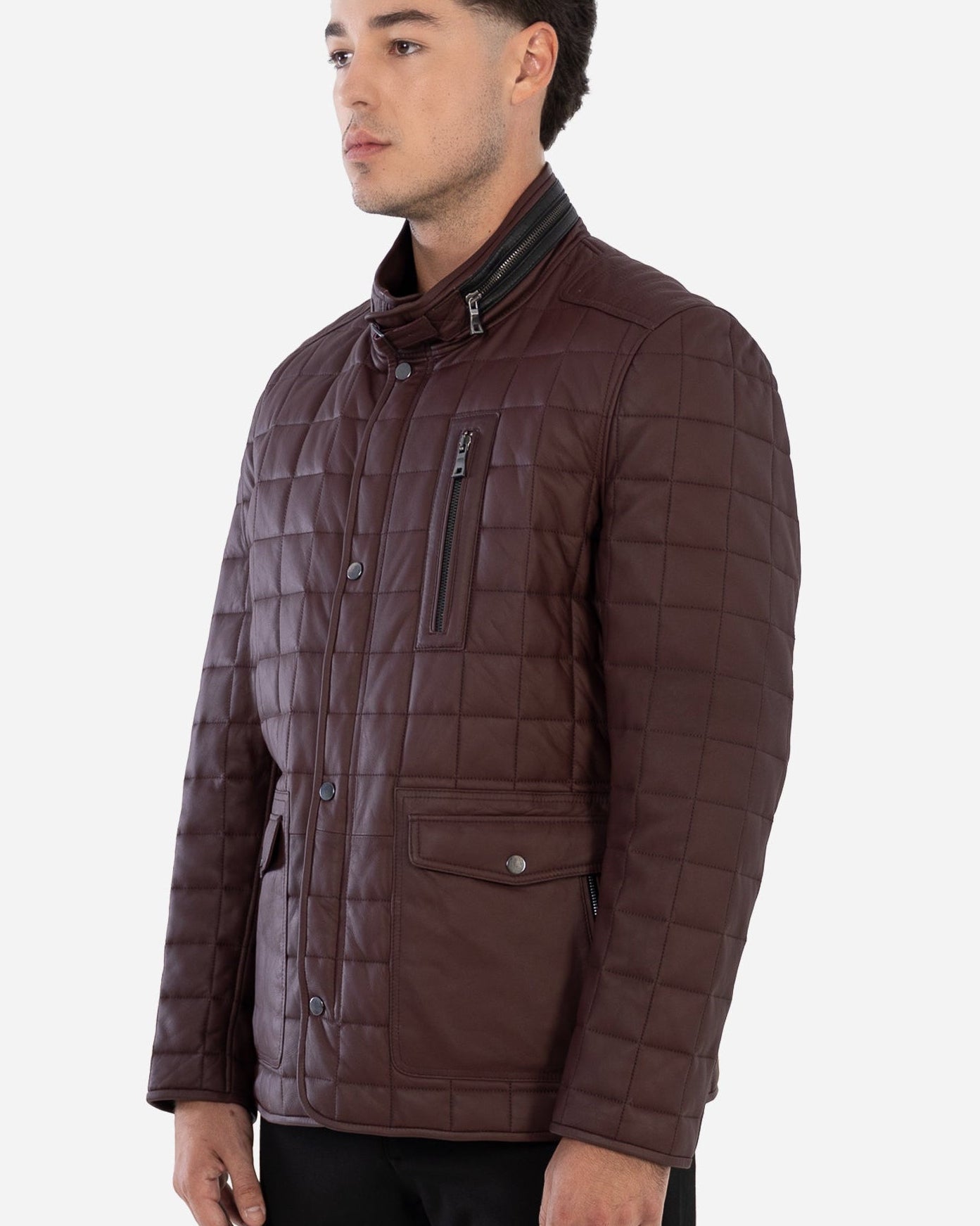 Veste en cuir Griffin