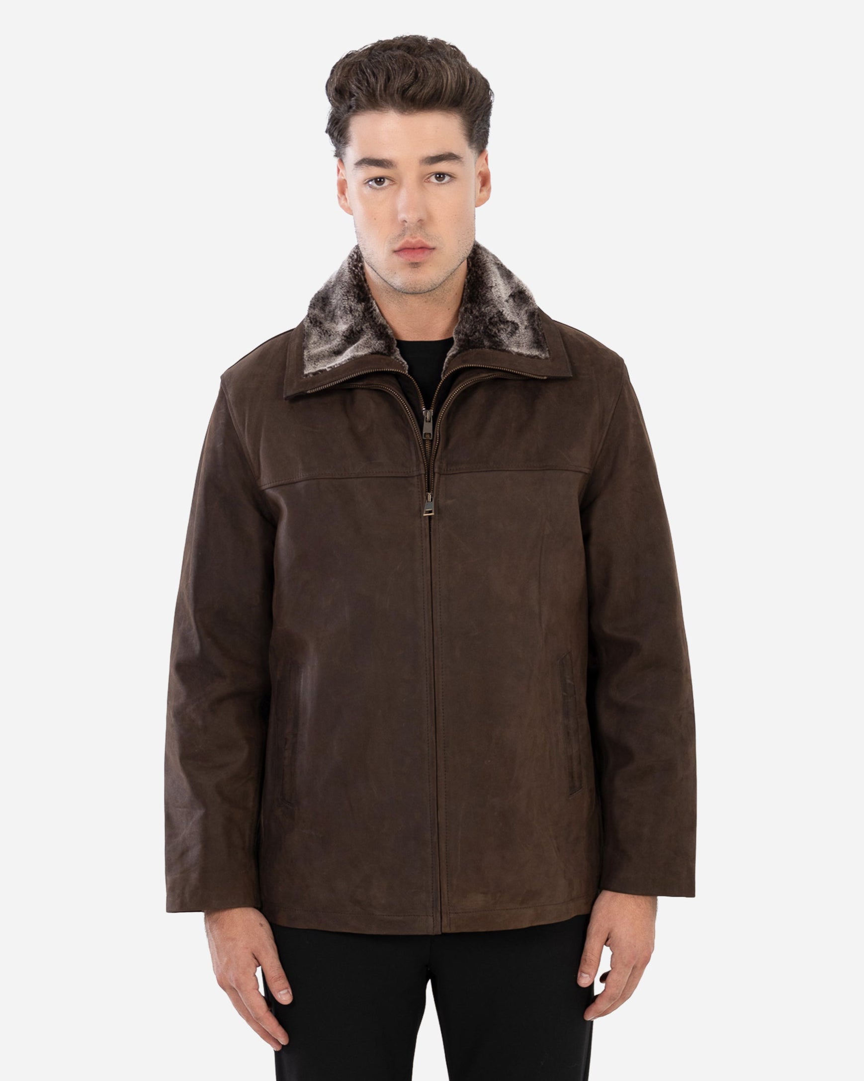 KAEL JACKET IN NUBUCK