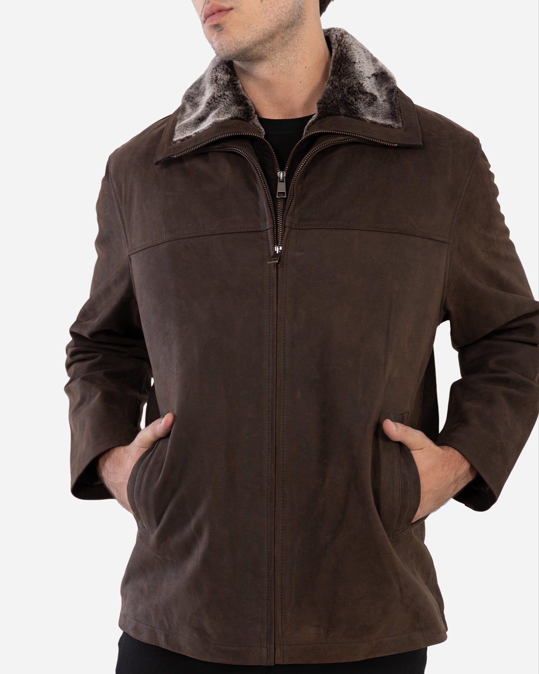 KAEL JACKET IN NUBUCK