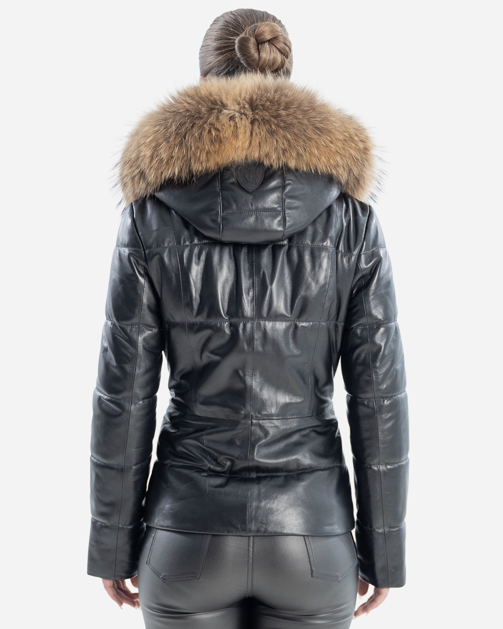 Chloé Leather Jacket with removable Natural Fur