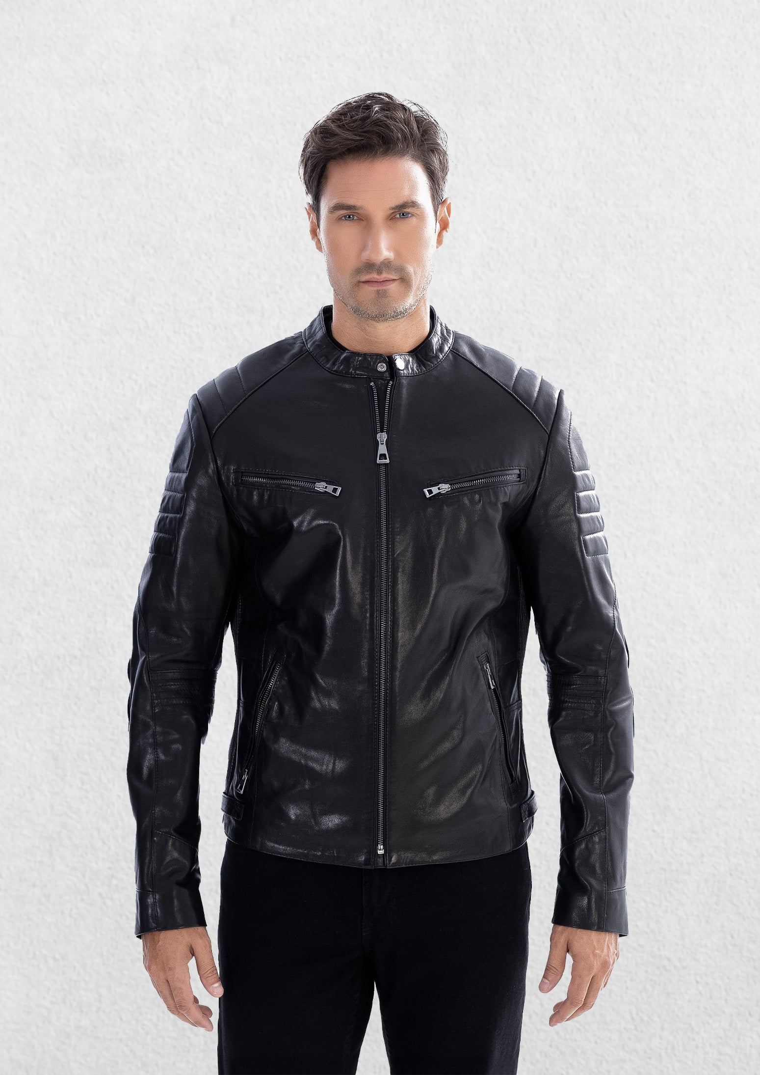Veste en cuir Otto