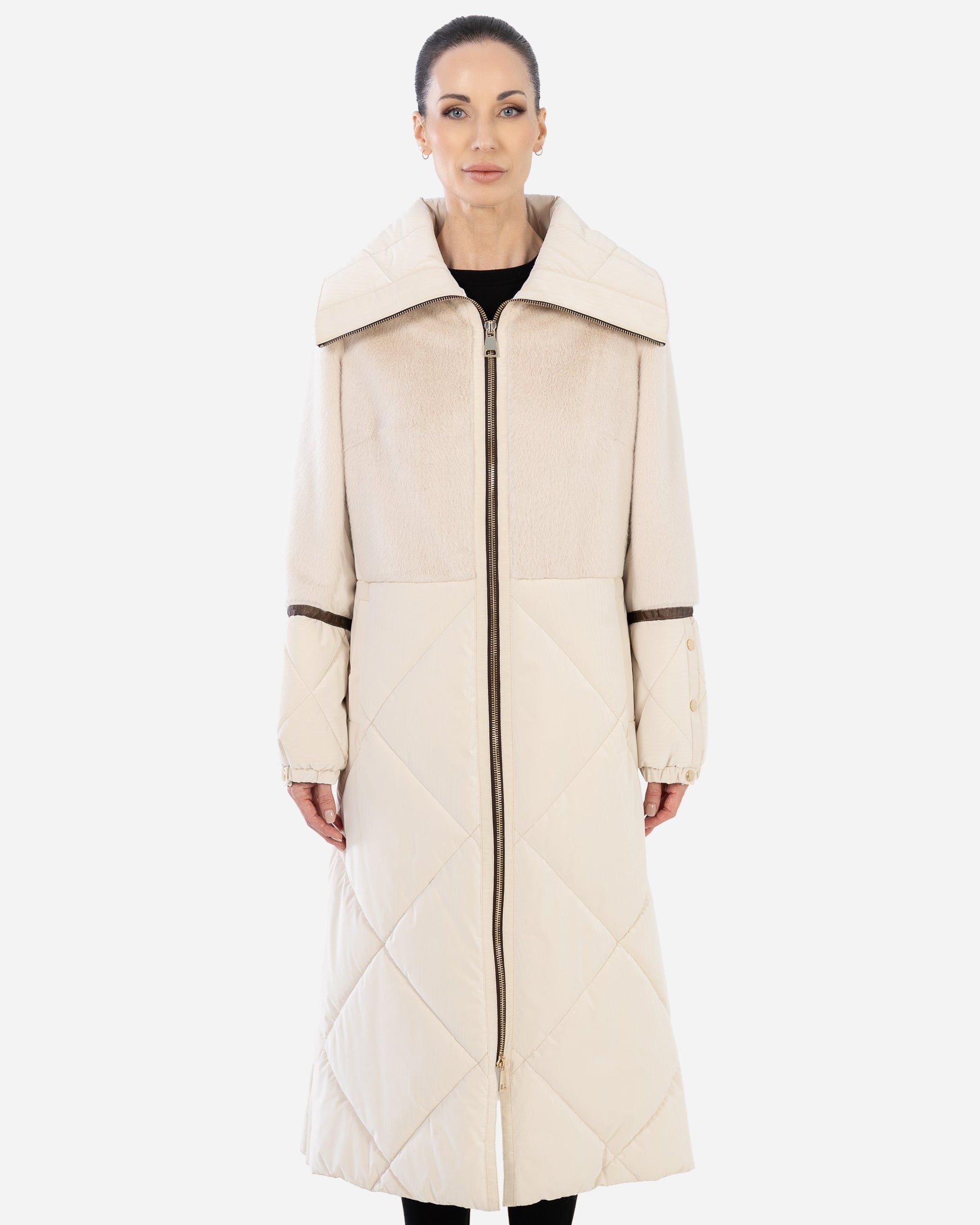 Lena Long Quilted Parka
