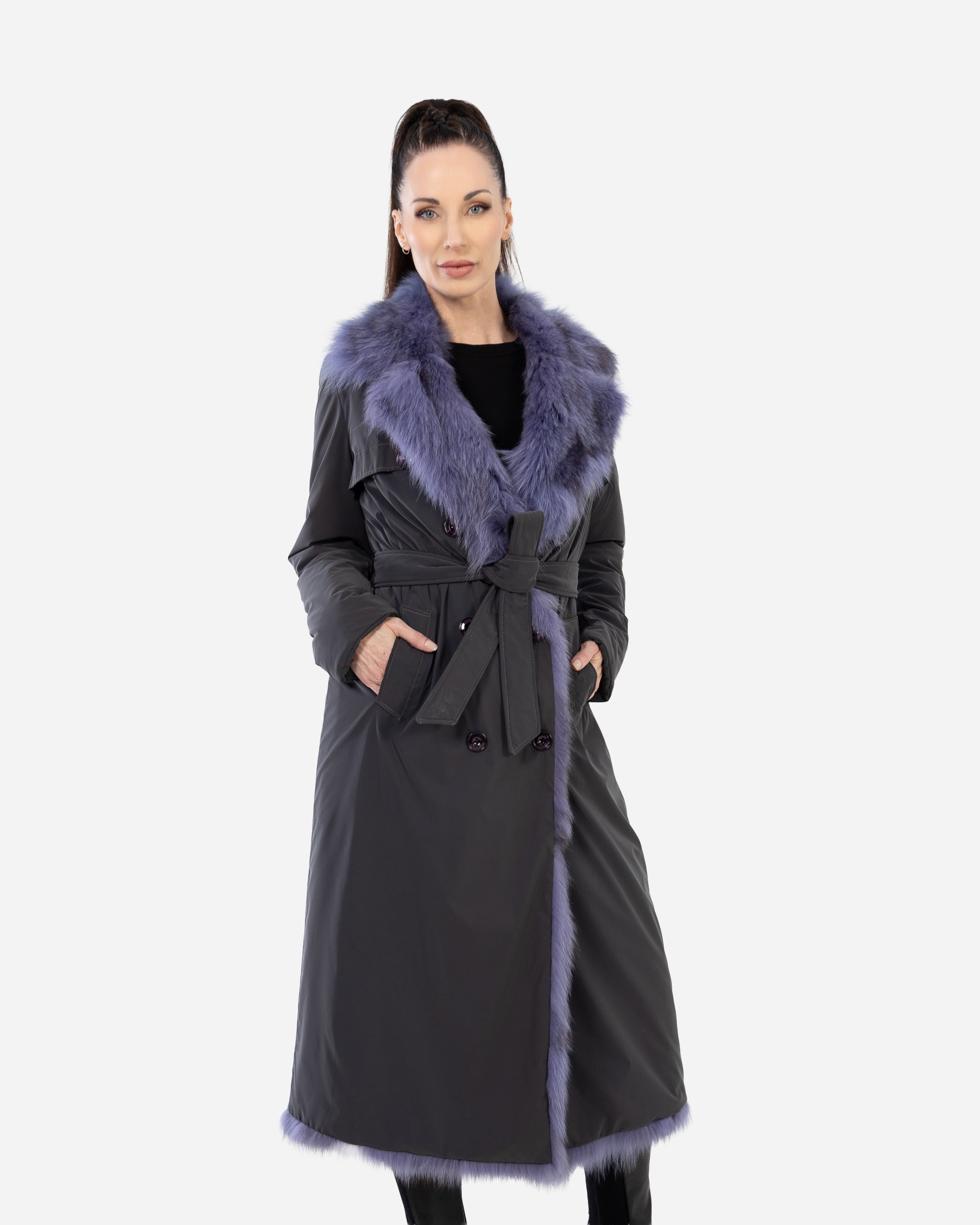 Paloma  reversible Fox Coat