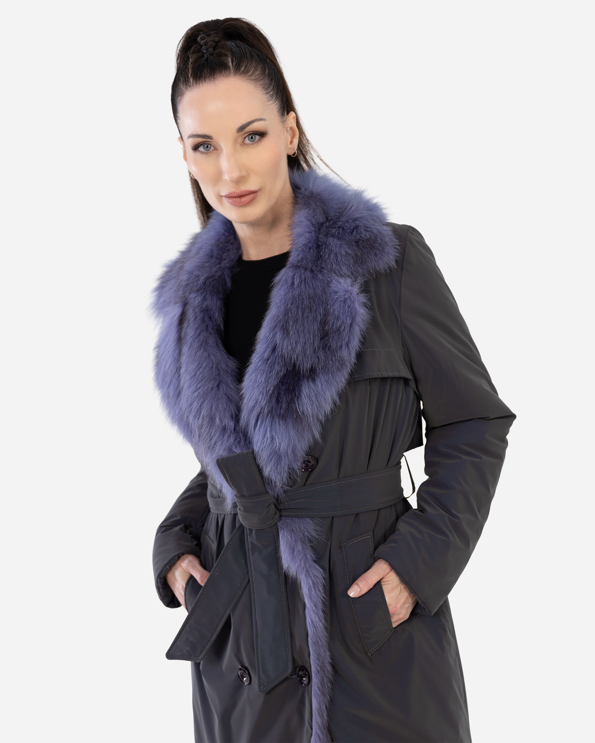 Paloma  reversible Fox Coat