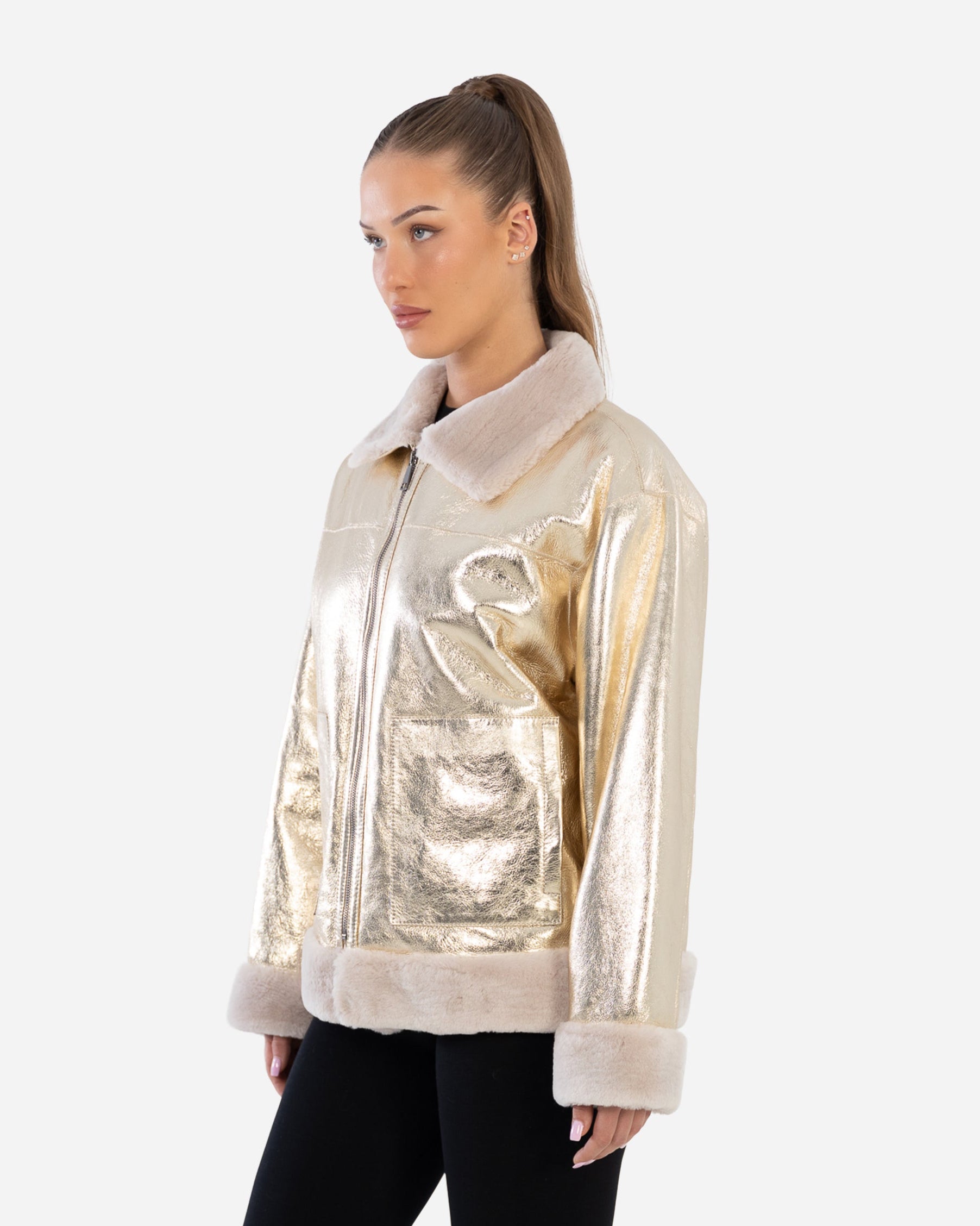 Celeste Shearling Jacket