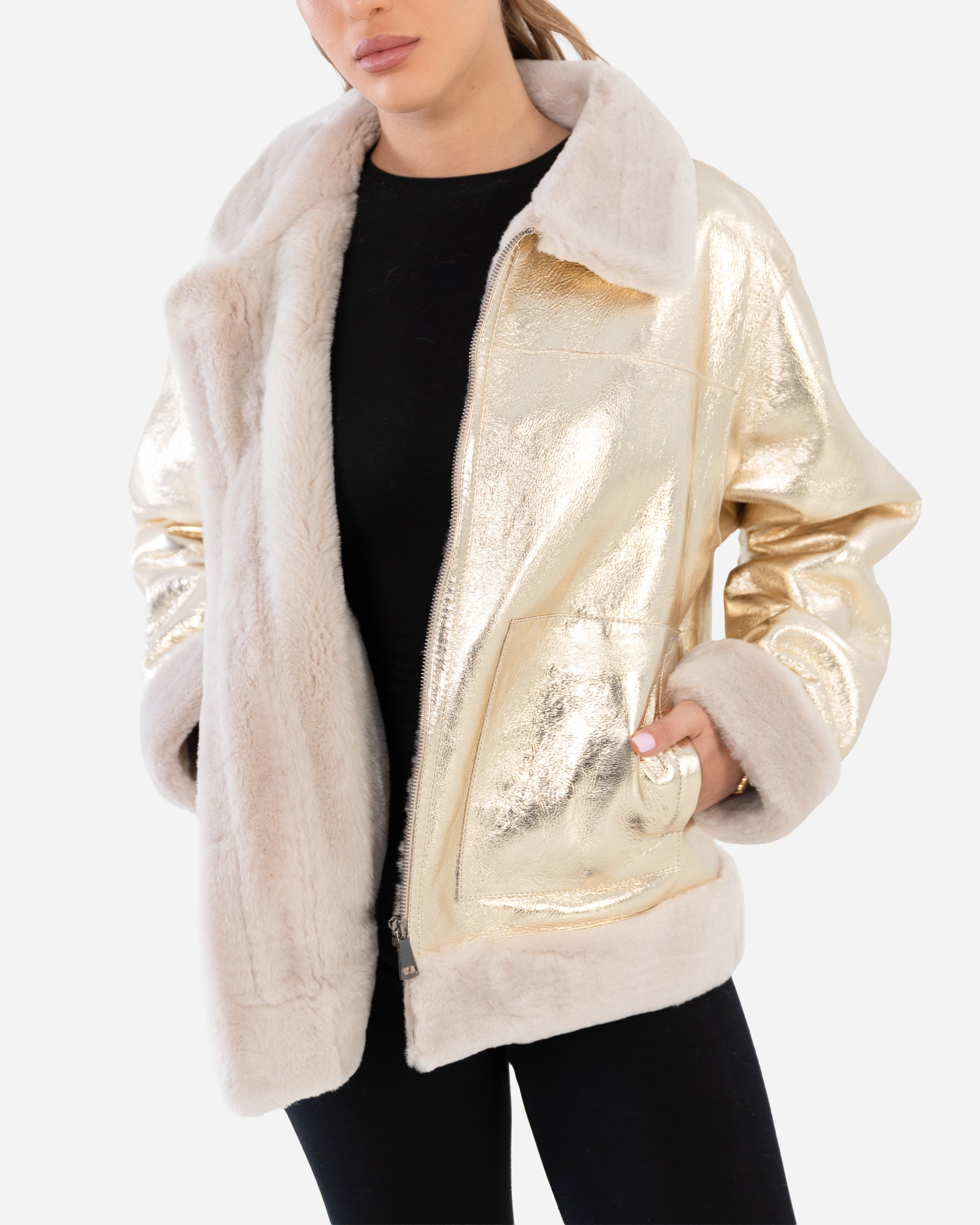Celeste Shearling Jacket