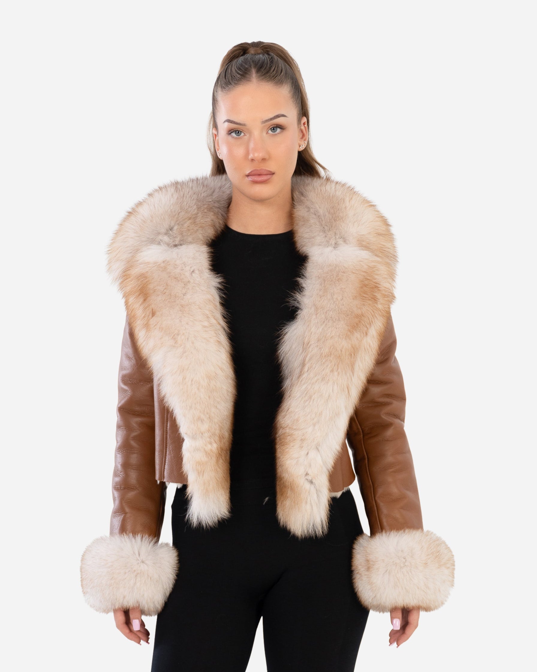 QUINN SHEARLING JACKET