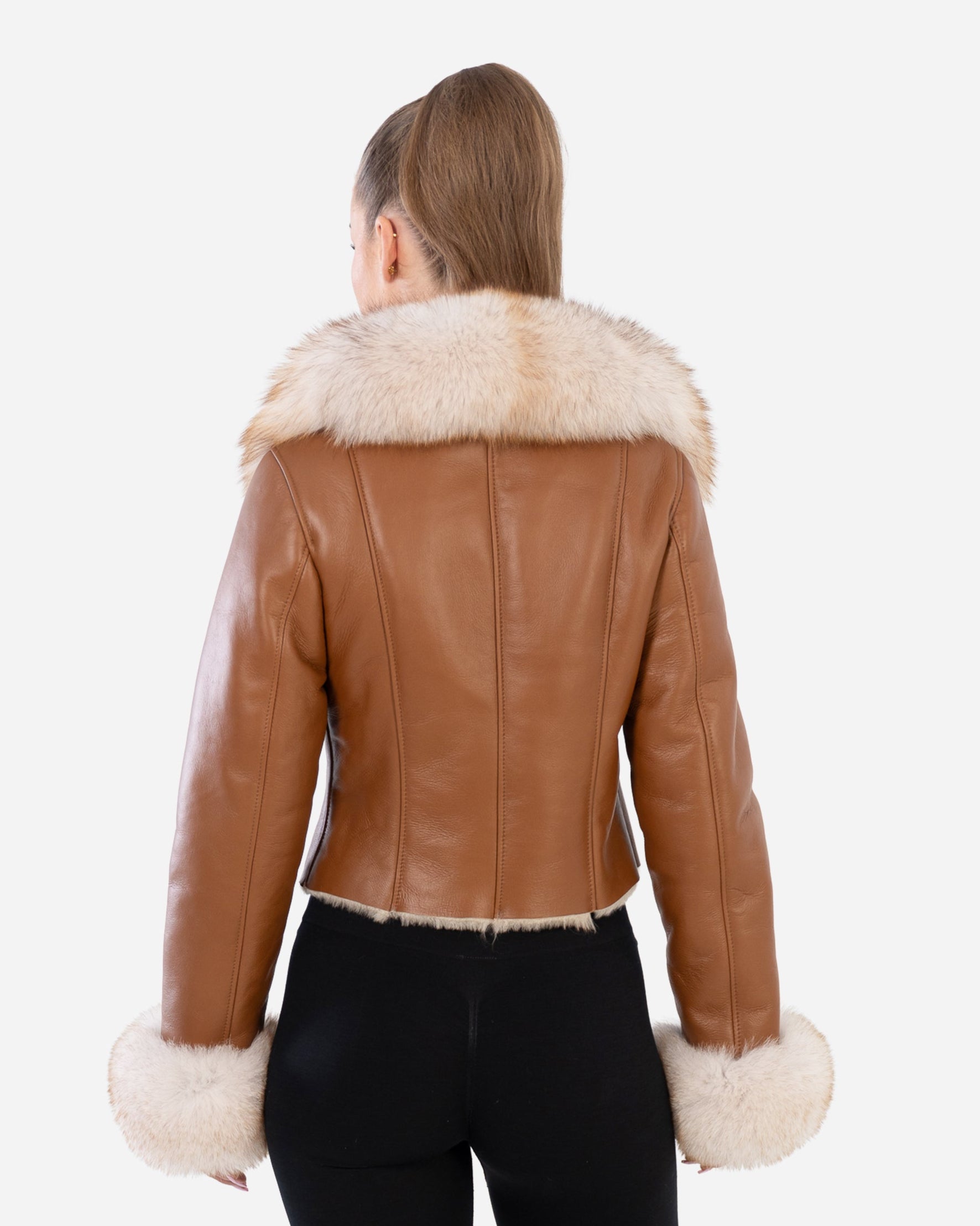 QUINN SHEARLING JACKET