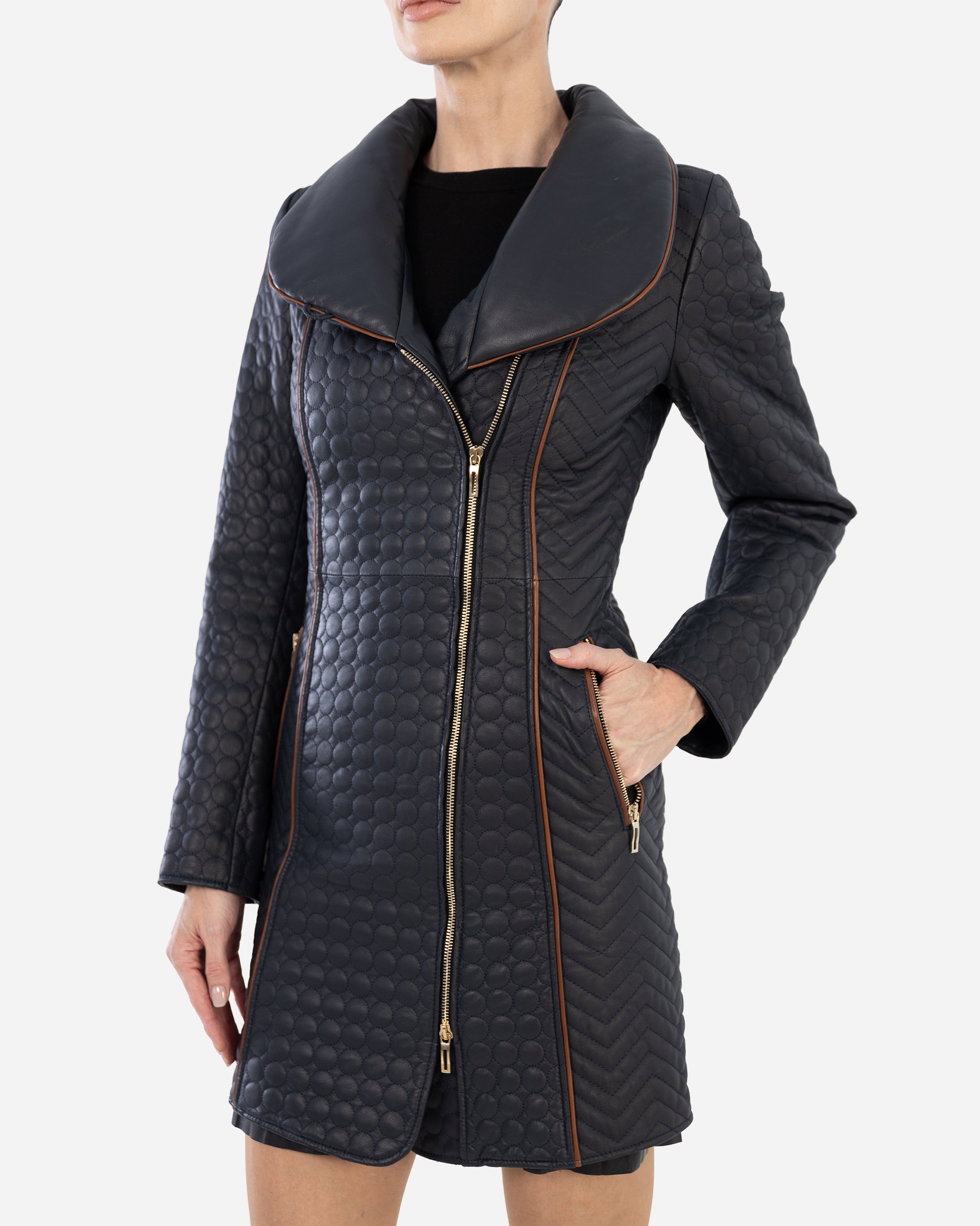 Camilla Trench LEATHER Coat
